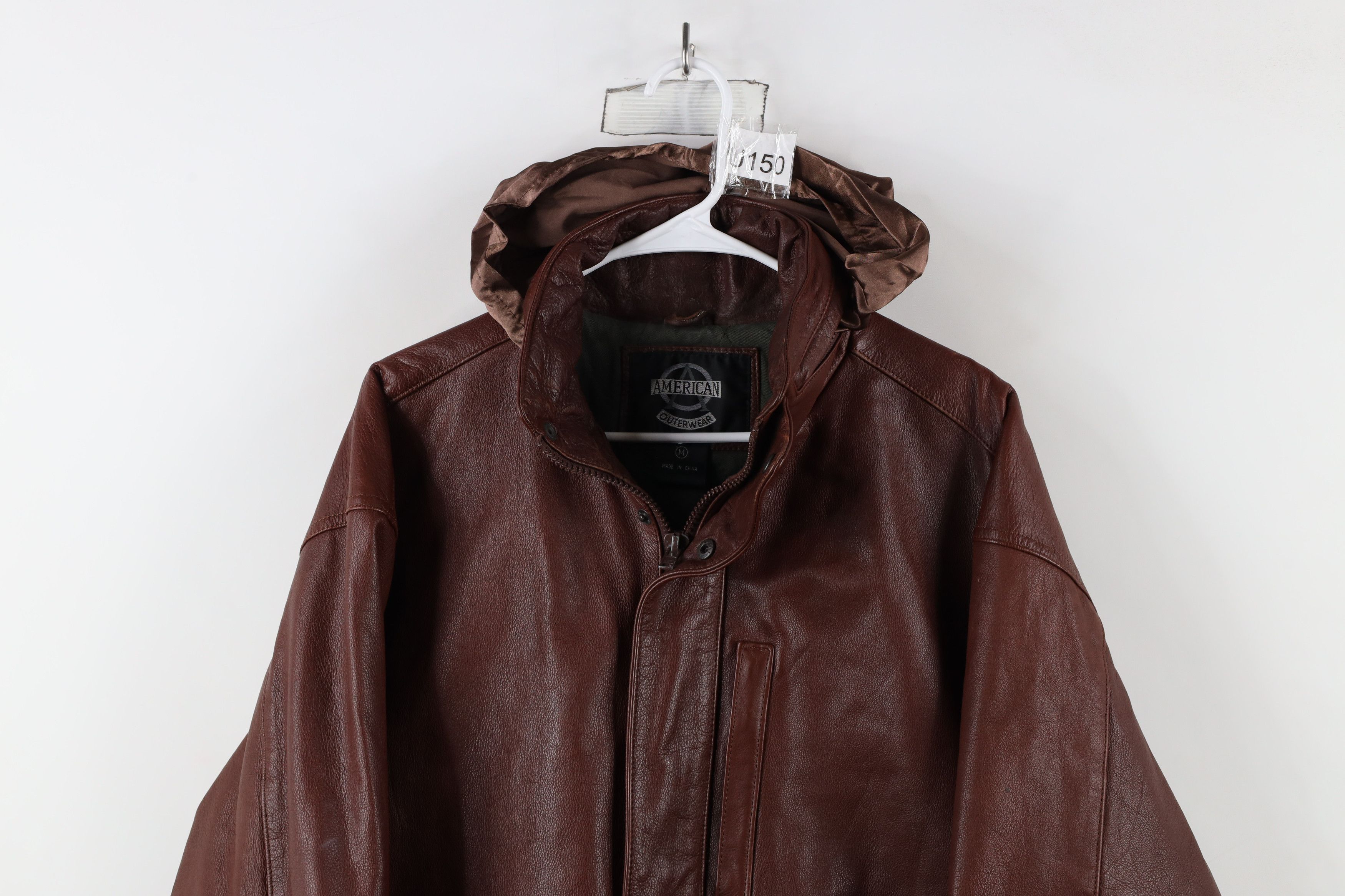 Vintage Vintage 90s Streetwear Quilted Leather Chore Barn Jacket Size US M / EU 48-50 / 2 - 2 Thumbnail