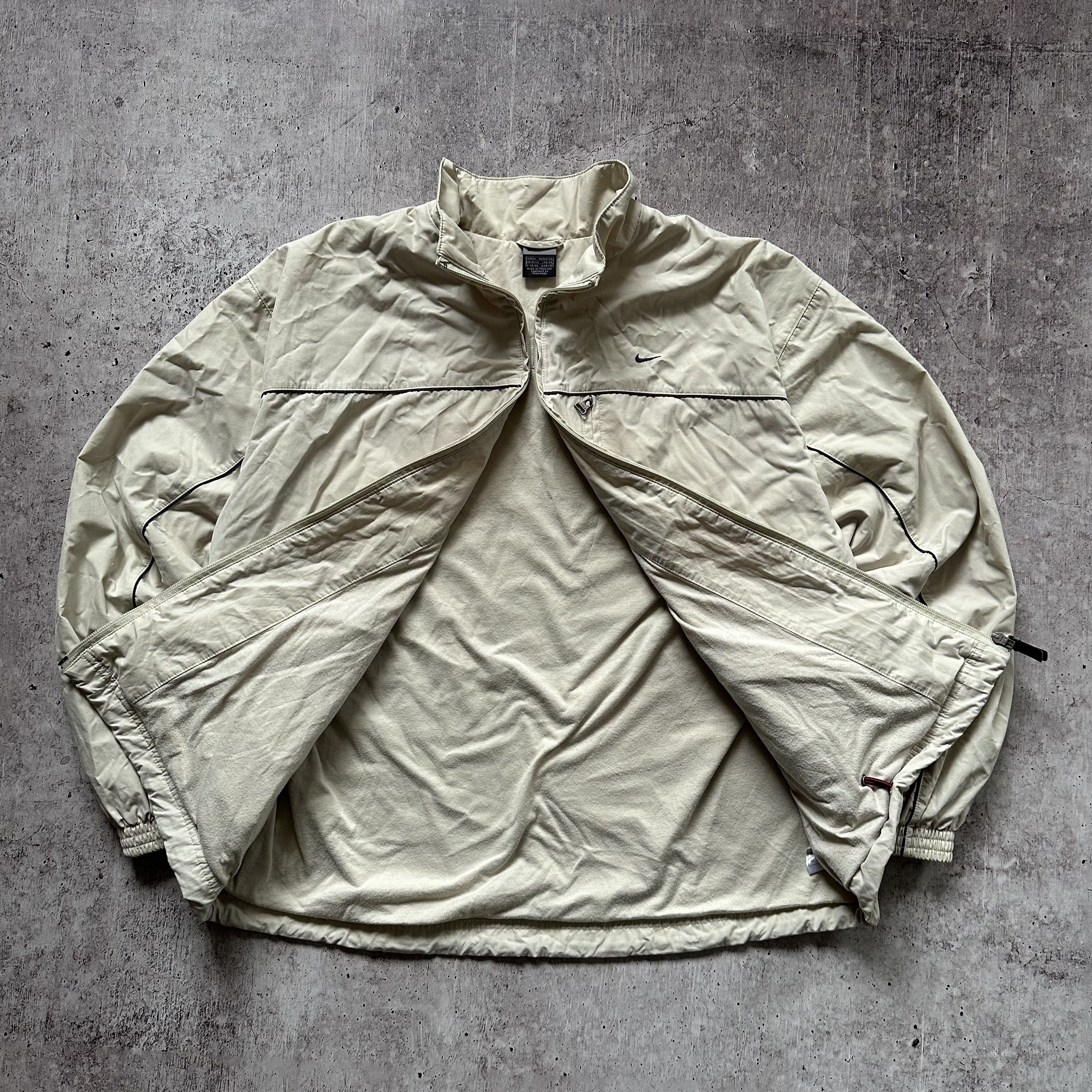 Nike Nike y2k Vintage Baggy Nylon Swoosh Logo Zip Track Jacket Size US M / EU 48-50 / 2 - 6 Thumbnail