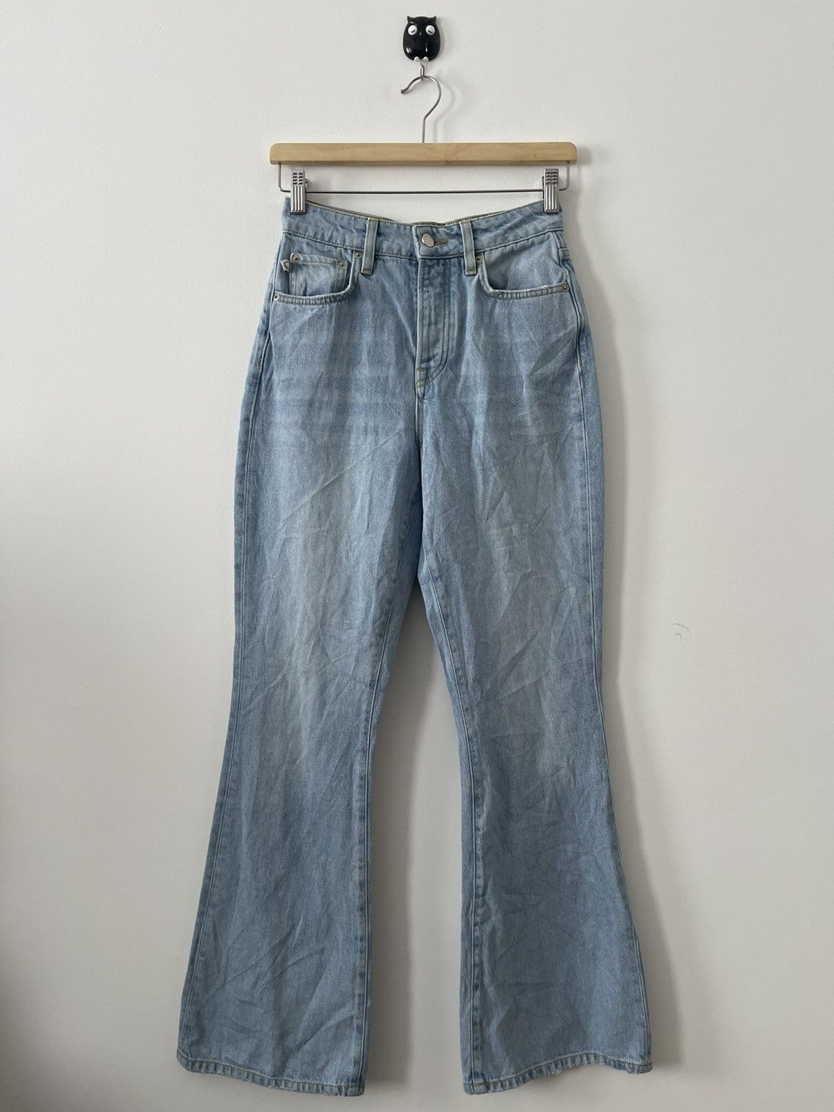 Fiorucci Rare Vintage FIORUCCI Button Fly Flare Bootcut Size US 26 / EU 42 - 8 Thumbnail
