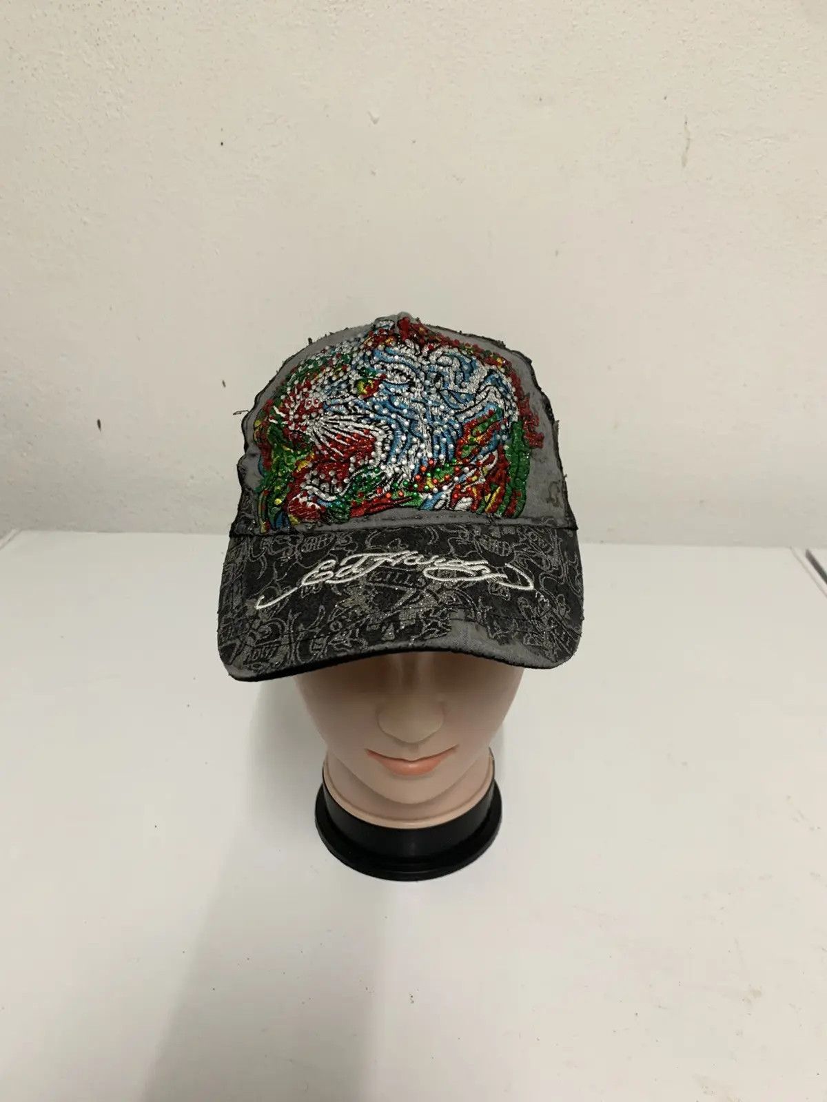Ed Hardy DISTRESSED ED HARDY CAP Size ONE SIZE - 10 Thumbnail
