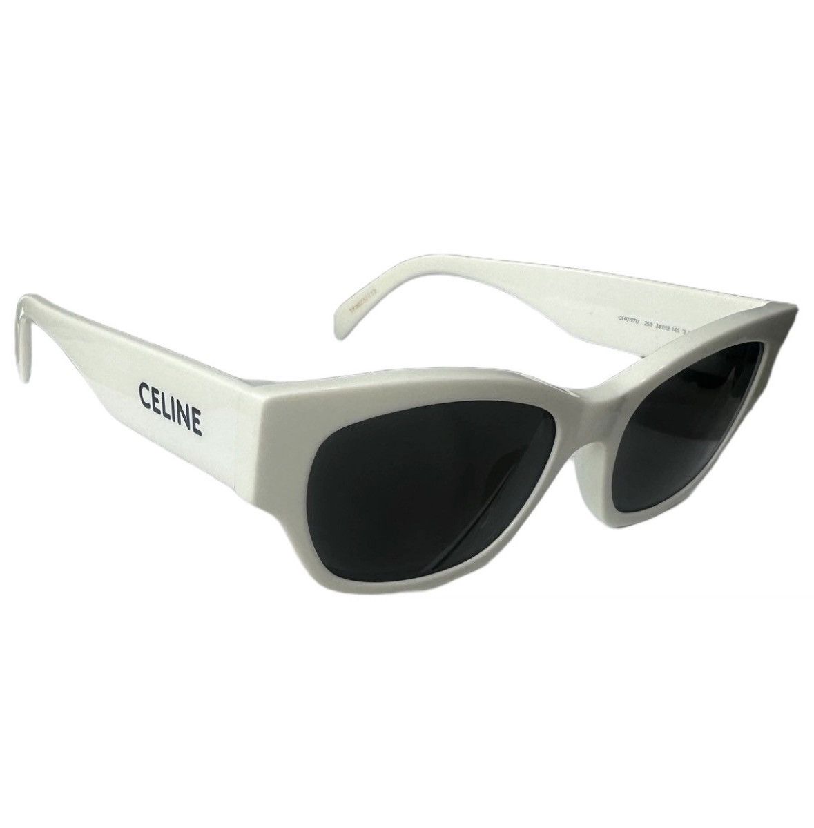 Celine Authentic Celine White Sunglasses & Case with strap 💖 Size ONE SIZE - 4 Thumbnail