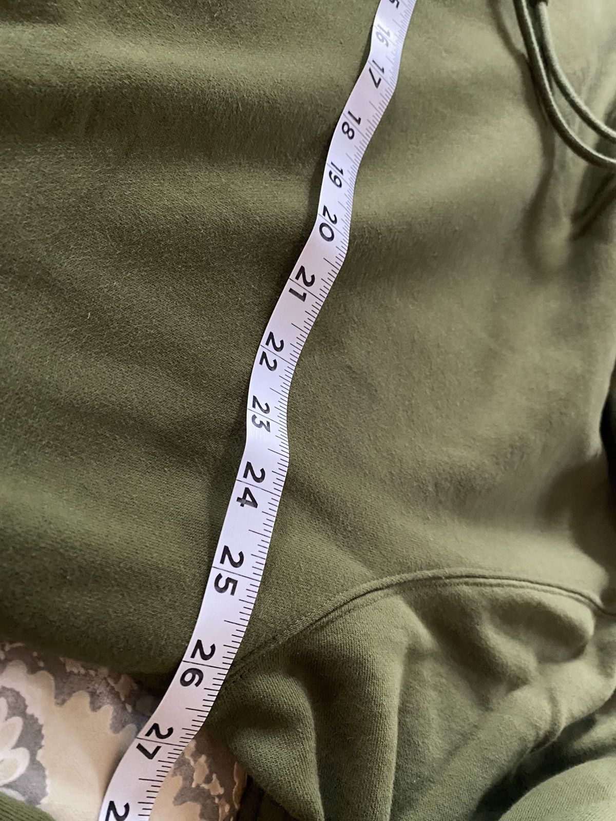 Supreme Olive hoodie XL Size US XL / EU 56 / 4 - 7 Thumbnail