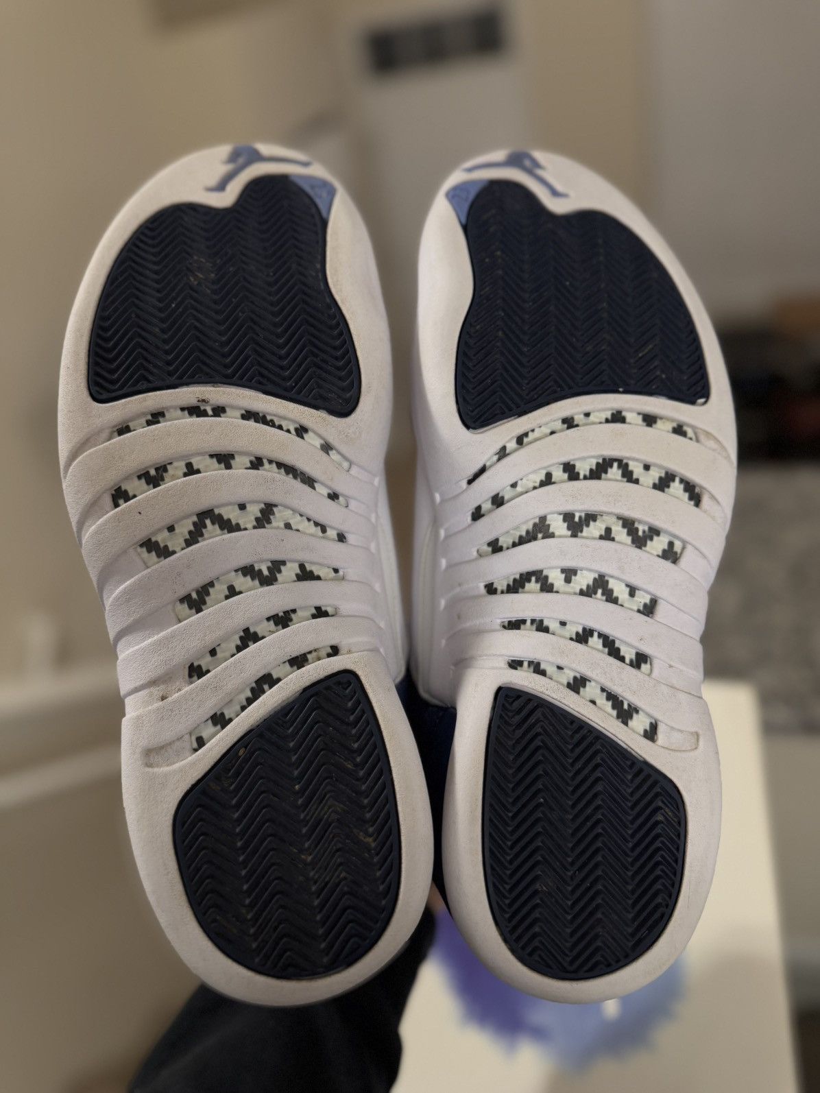 Jordan Brand × Nike Jordan 12 Indigo 2020 (130690-404) Size 12 Clean Size US 12 / EU 45 - 11 Thumbnail