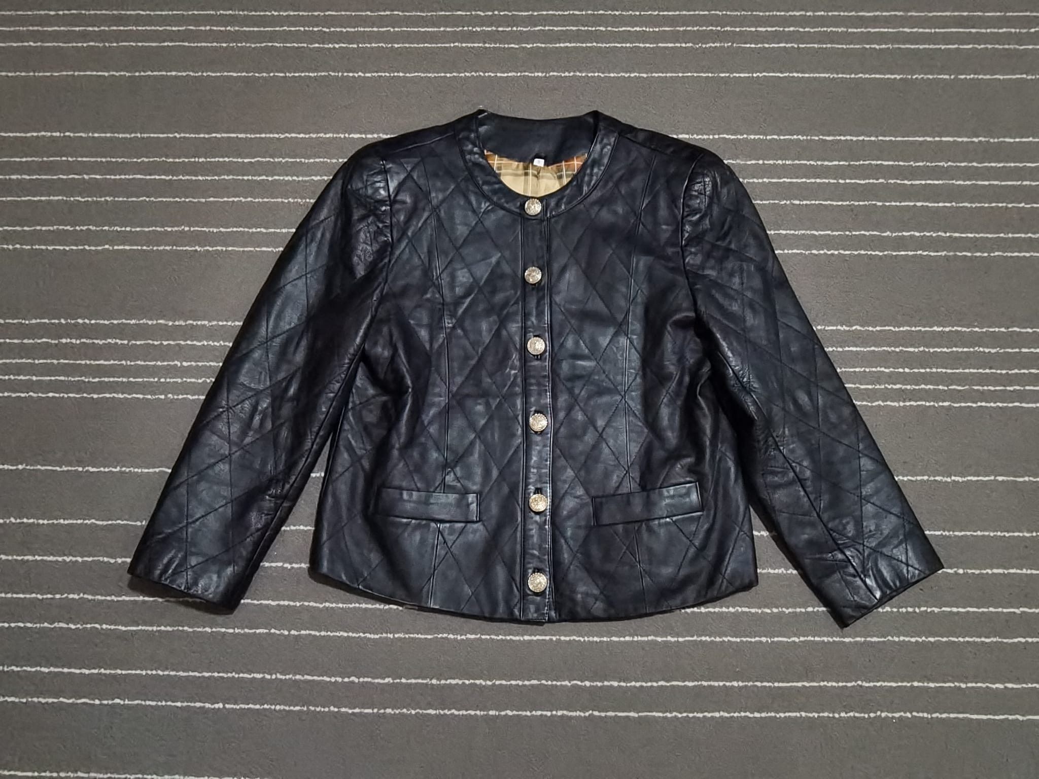 Japanese Brand Vintage leather jacket woman S 2038 Size S / US 4 / IT 40 - 3 Thumbnail