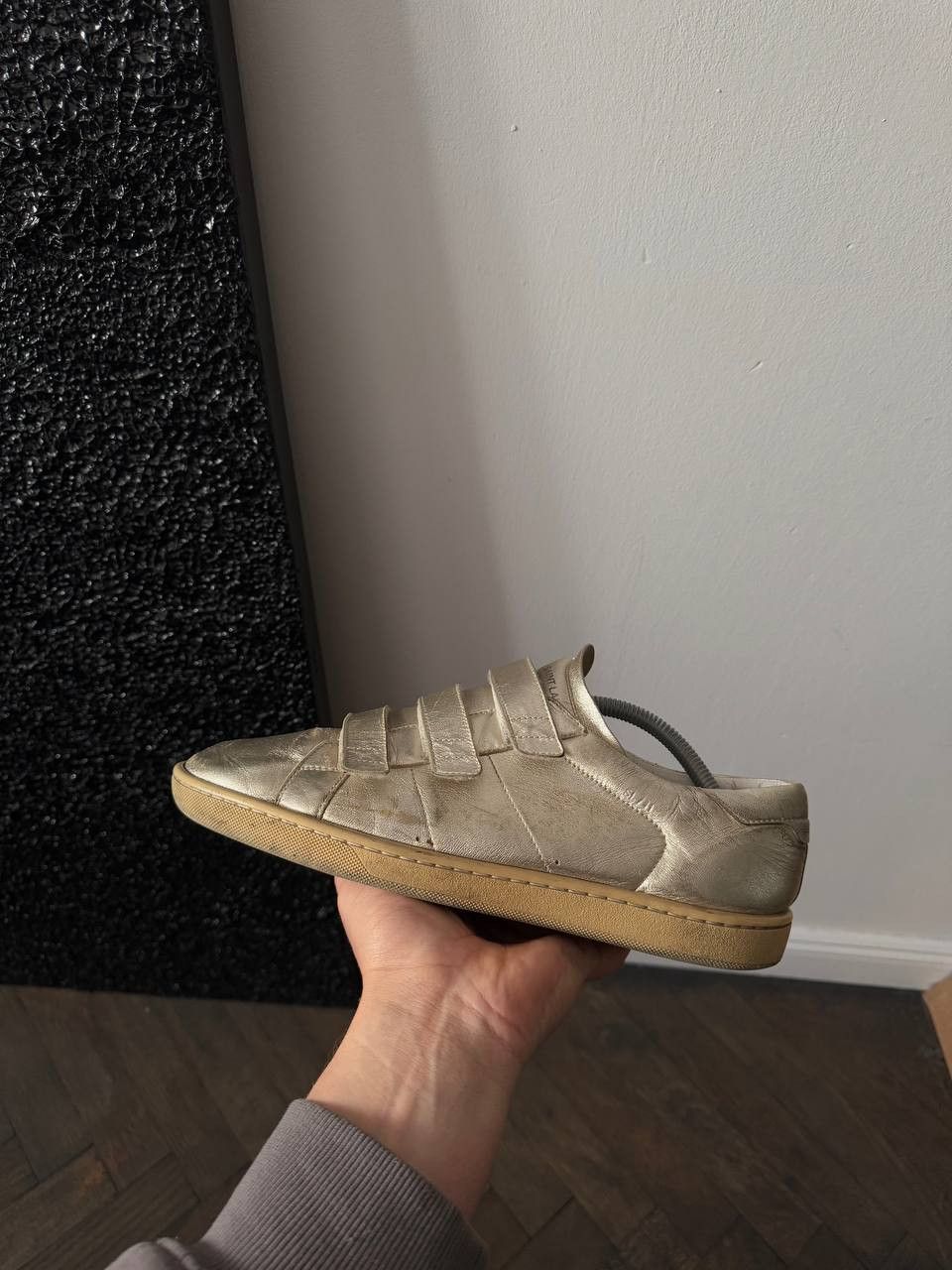 Hedi Slimane × Saint Laurent Paris SLP SL/11 Velcro Archive Hedi Slimane Archive rare LGB Size US 8 / EU 41 - 6 Thumbnail