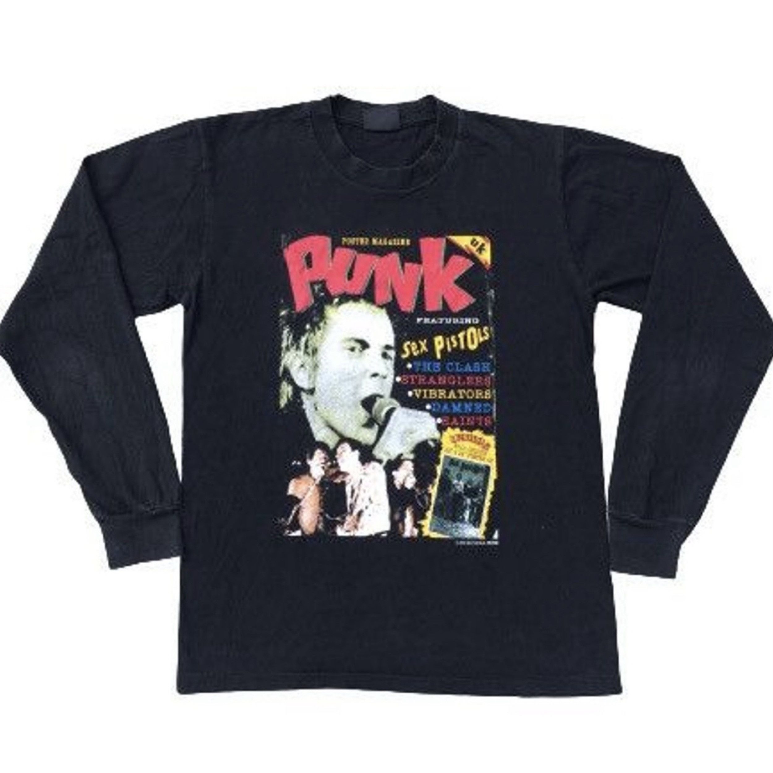 Vintage Vintage Sex Pistols Band T-Shirt Long Sleeve Size US S / EU 44-46 / 1 - 3 Thumbnail