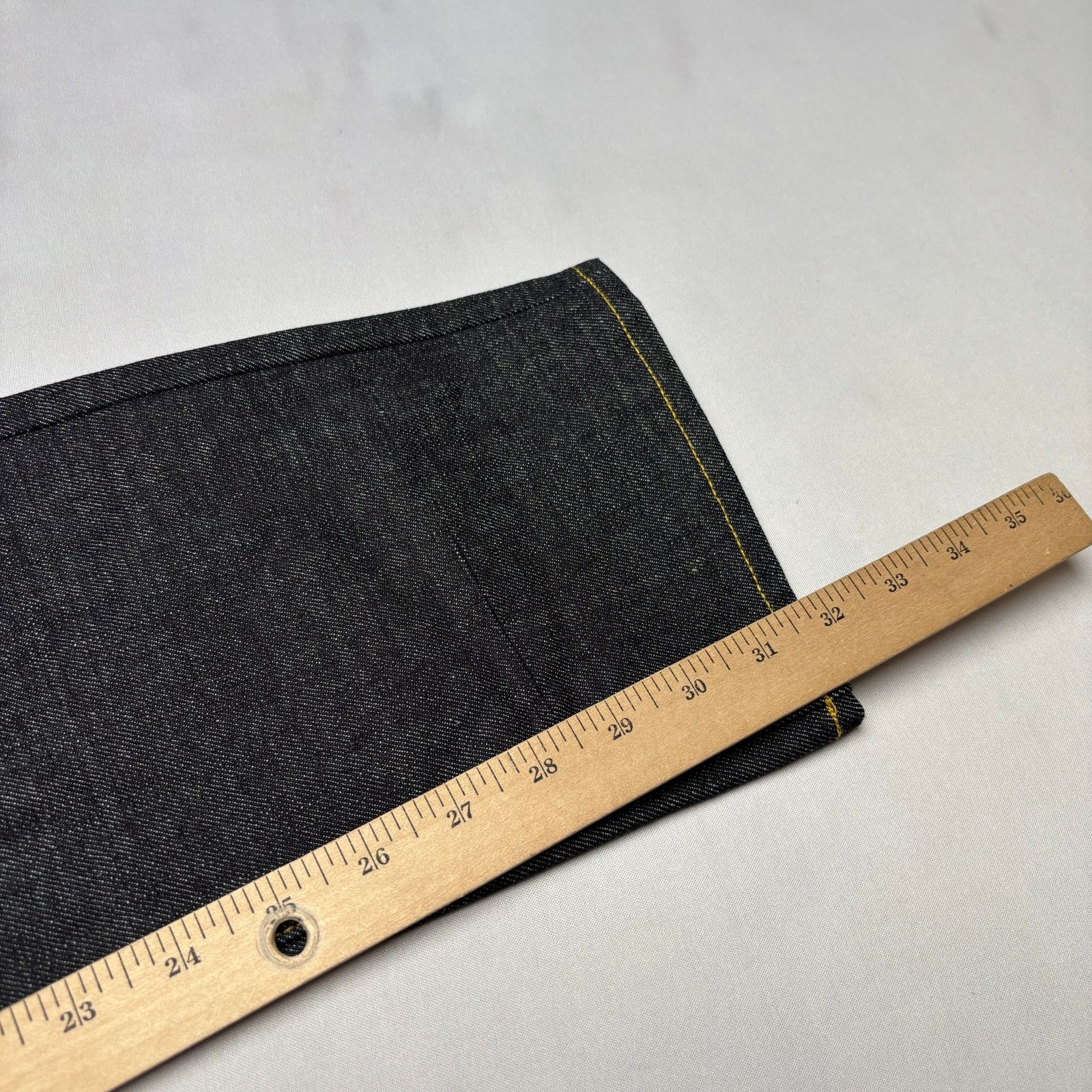 Sid Mashburn $295 Sid Mashburn Japanese Selvedge Rigid Denim 34x32 Jeans Size US 34 / EU 50 - 10 Thumbnail