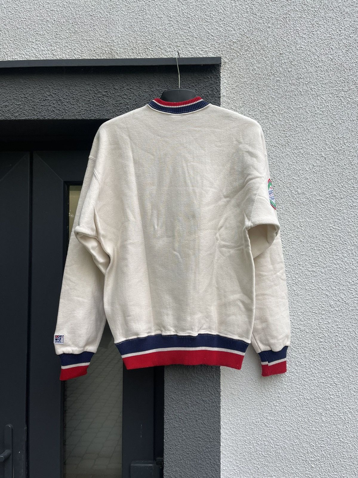 MLB 1992 The Game Atlanta Braves Grail Milk vintage Sweatshirt Size US L / EU 52-54 / 3 - 15 Thumbnail