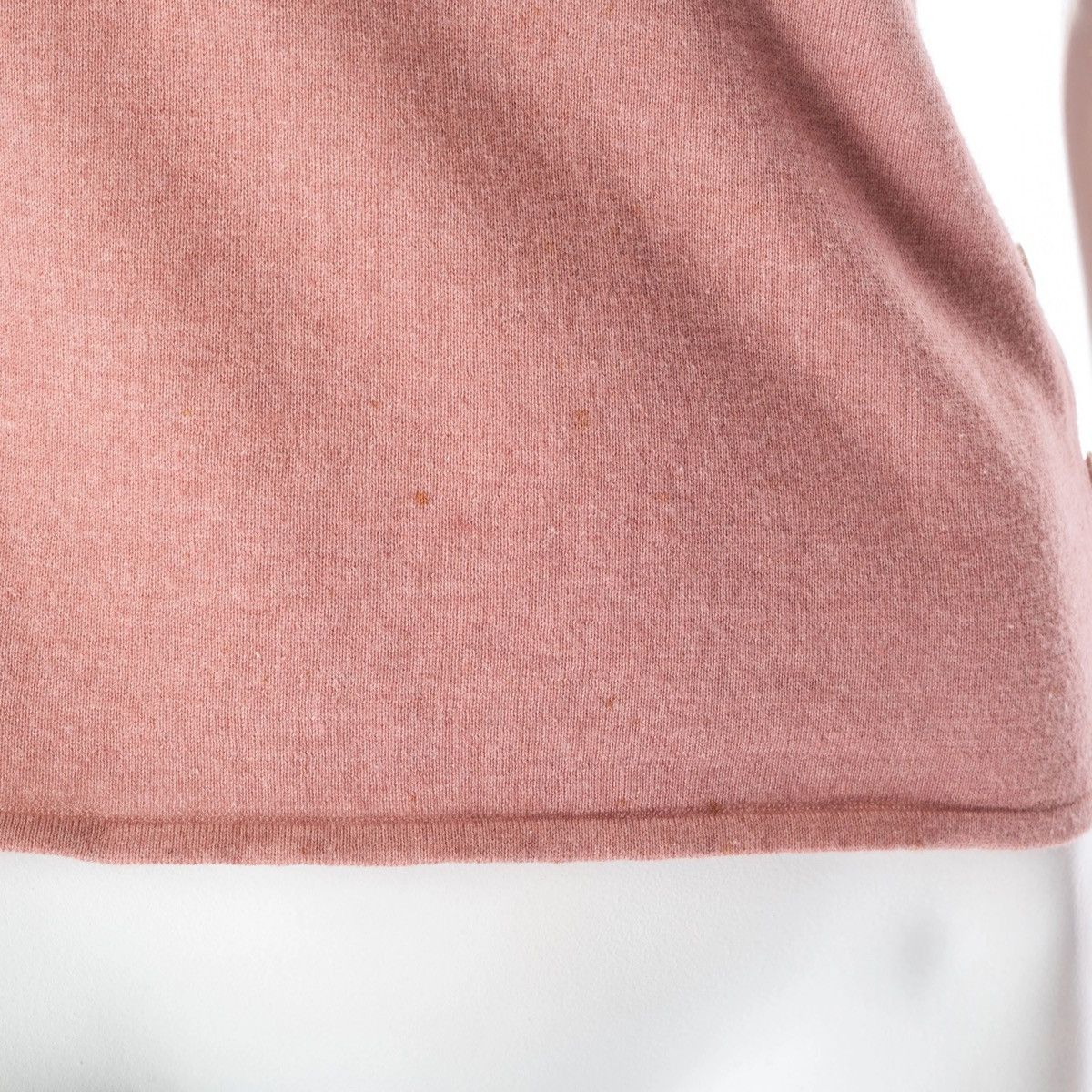 Hermes Hermes Cashmere Button Detail Tee Size S / US 4 / IT 40 - 9 Thumbnail