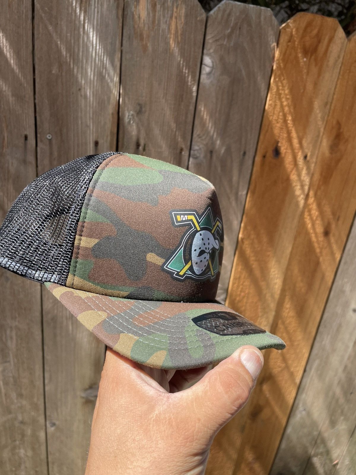 Other Anaheim might ducks upside down trucker hat custom made Size ONE SIZE - 2 Thumbnail