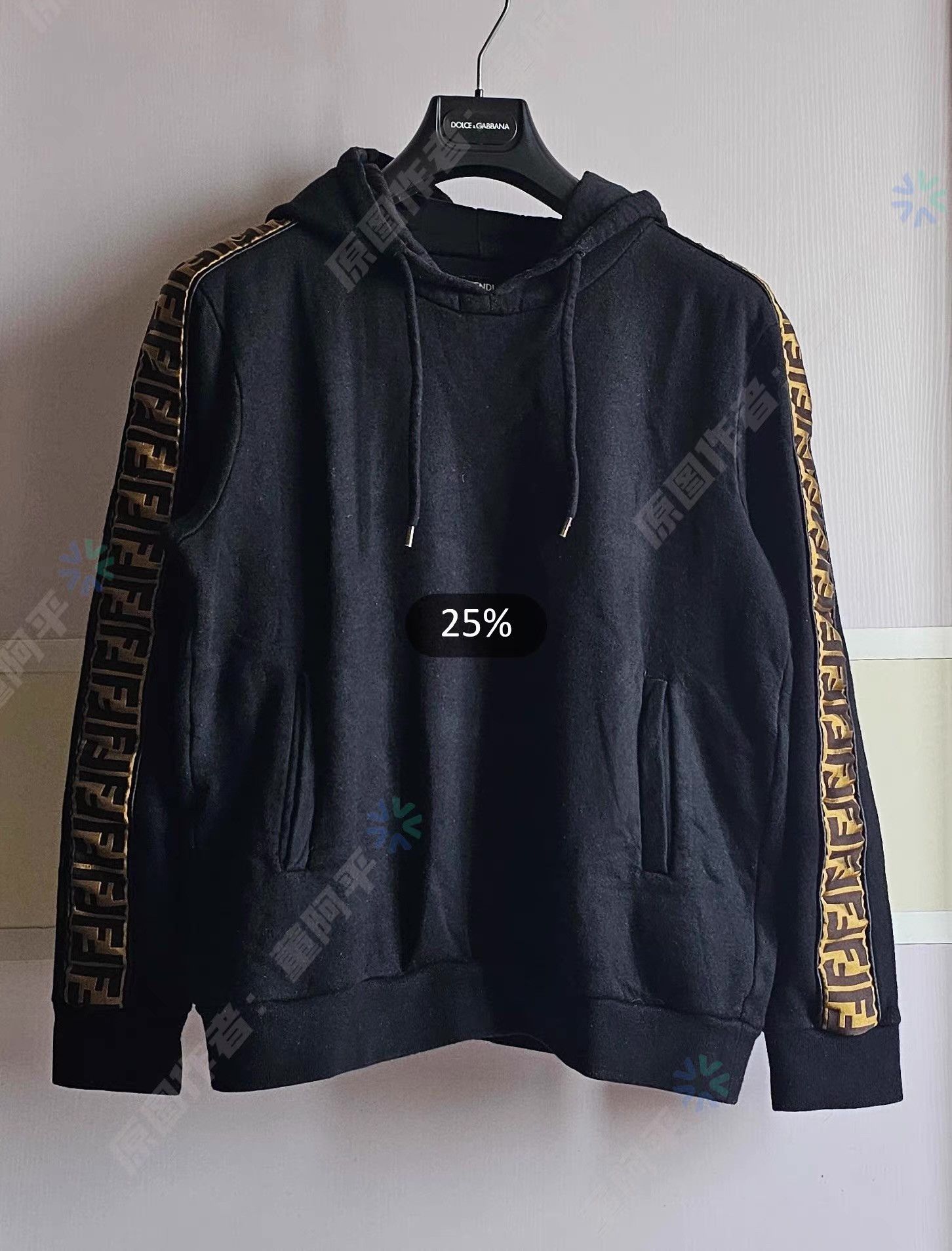 Fendi Fendi Black Hoodie Q4 Size US M / EU 48-50 / 2 - 1 Thumbnail
