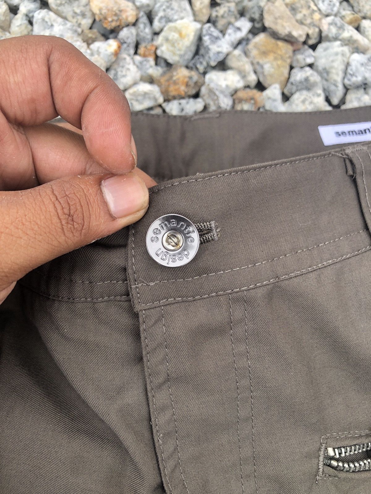 Japanese Brand × semanticdesign SEMANTIC DESIGN Short cargo pants with pocket Size US 32 / EU 48 - 3 Thumbnail