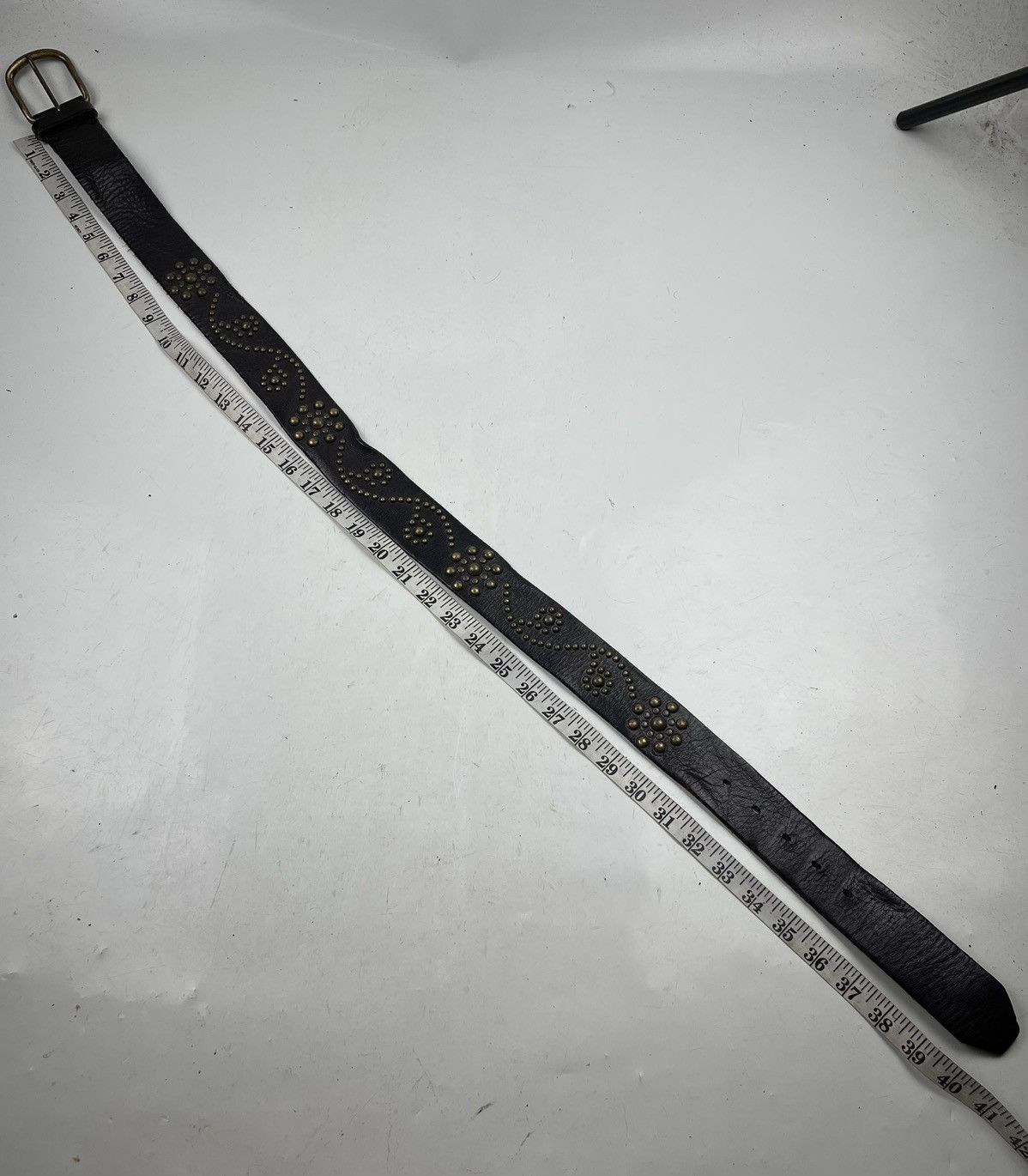 Takeo Kikuchi takeo kukichi studded leather belt tc48 Size 34 - 5 Thumbnail