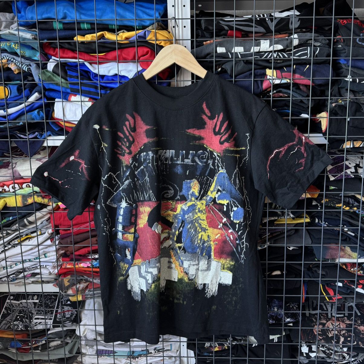 Band Tees Metallica Make Eight All Over Print Band T-shirt Size US L / EU 52-54 / 3 - 1 Thumbnail