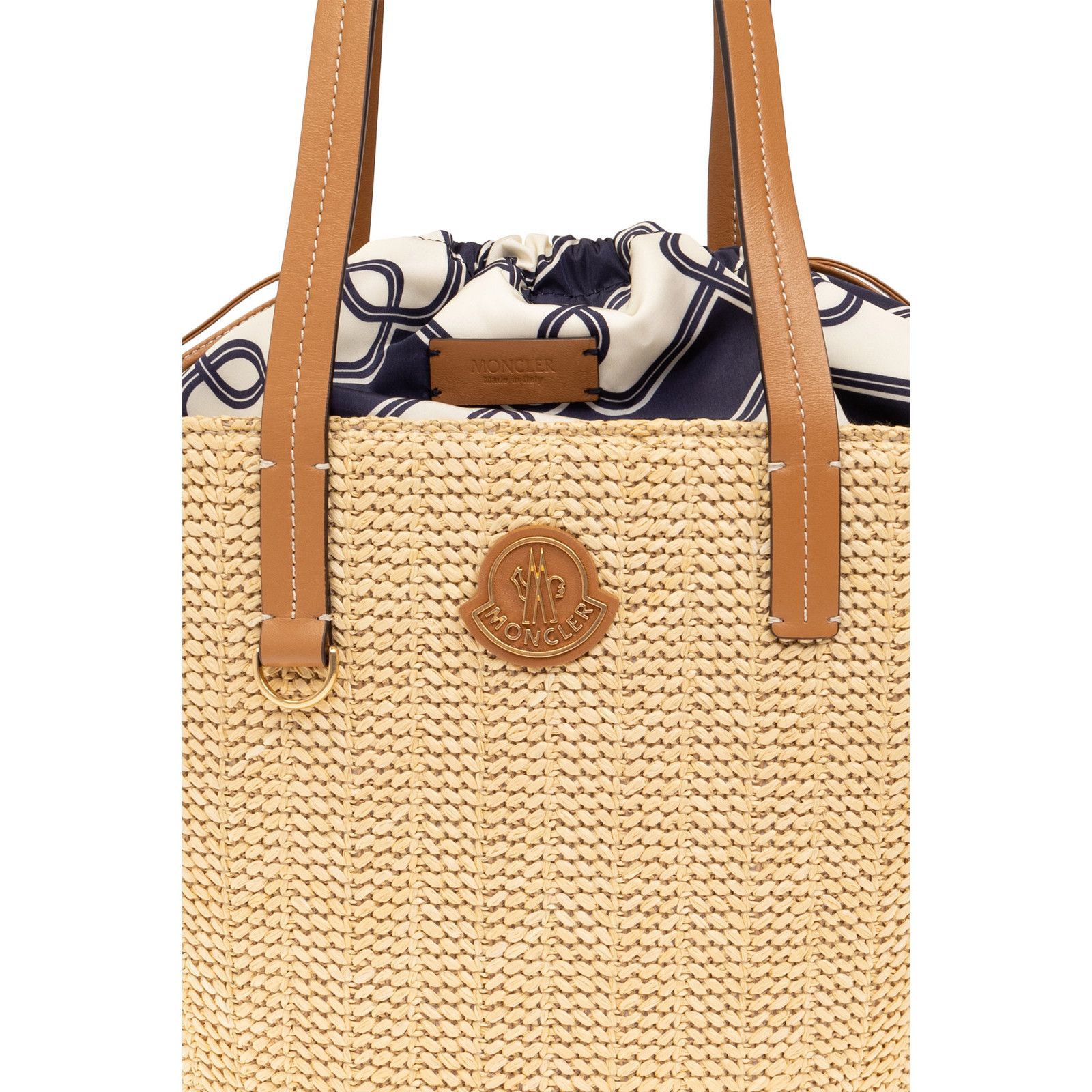 Moncler MONCLER Summer Beige Basket Raffia Shoulder Bag New Size ONE SIZE - 5 Thumbnail