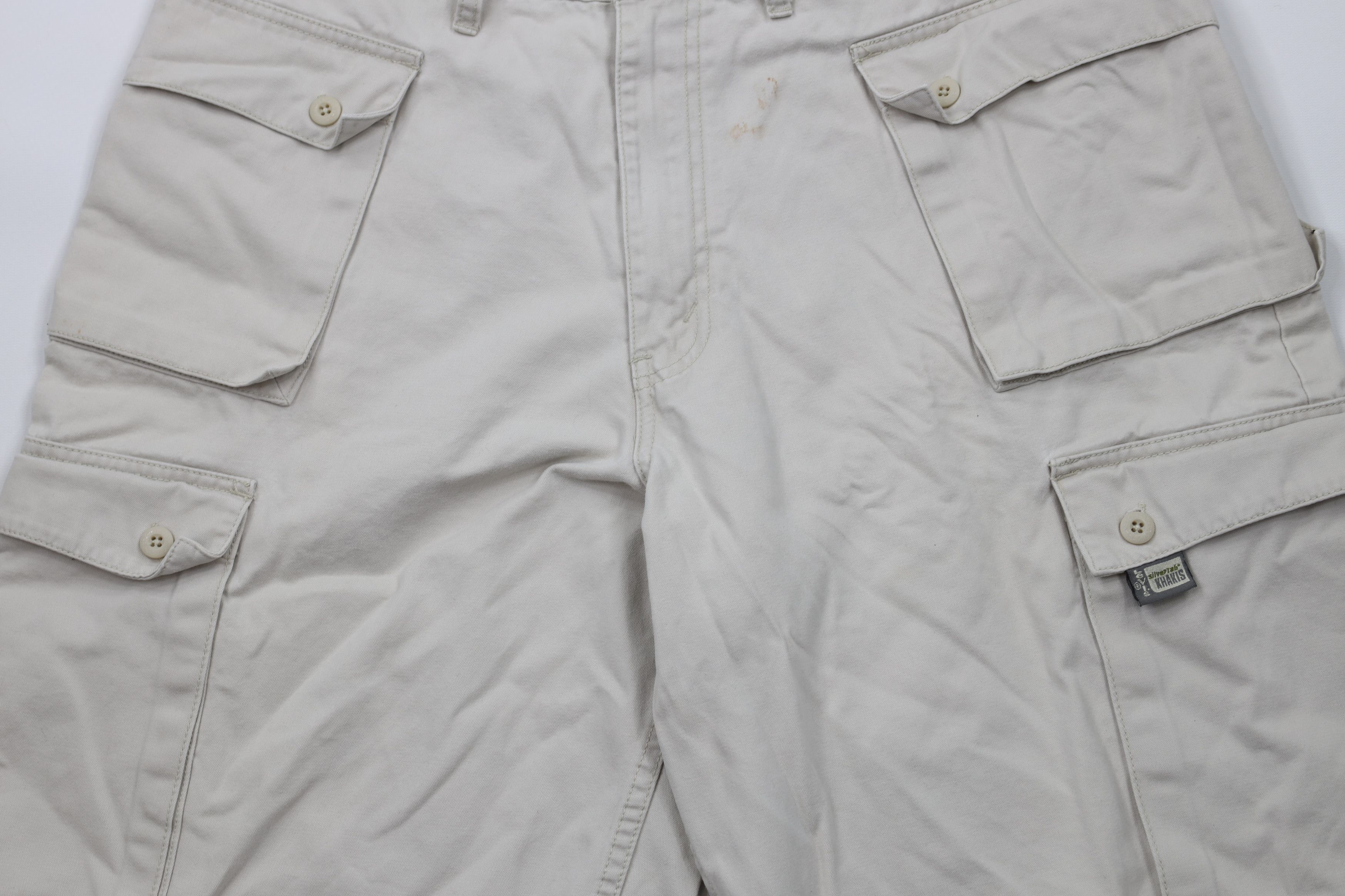 Levi's × Vintage Vintage 90s Levis SilverTab Loose Big Pocket Cargo Shorts Size US 36 / EU 52 - 3 Thumbnail