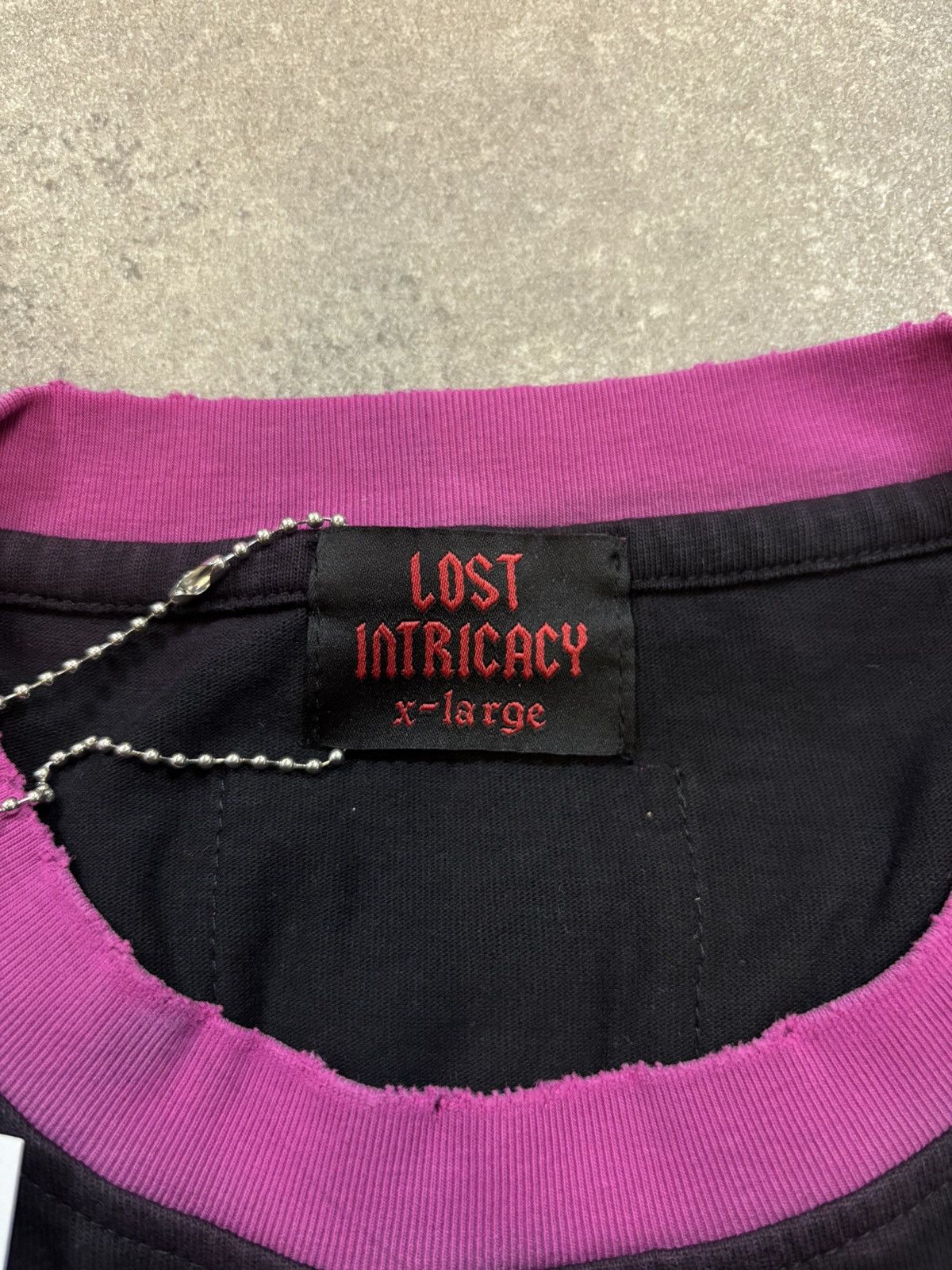 LOST INTRICACY Lost Intricacy Dark Torch T-Shirt, Black Size US XL / EU 56 / 4 - 9 Thumbnail