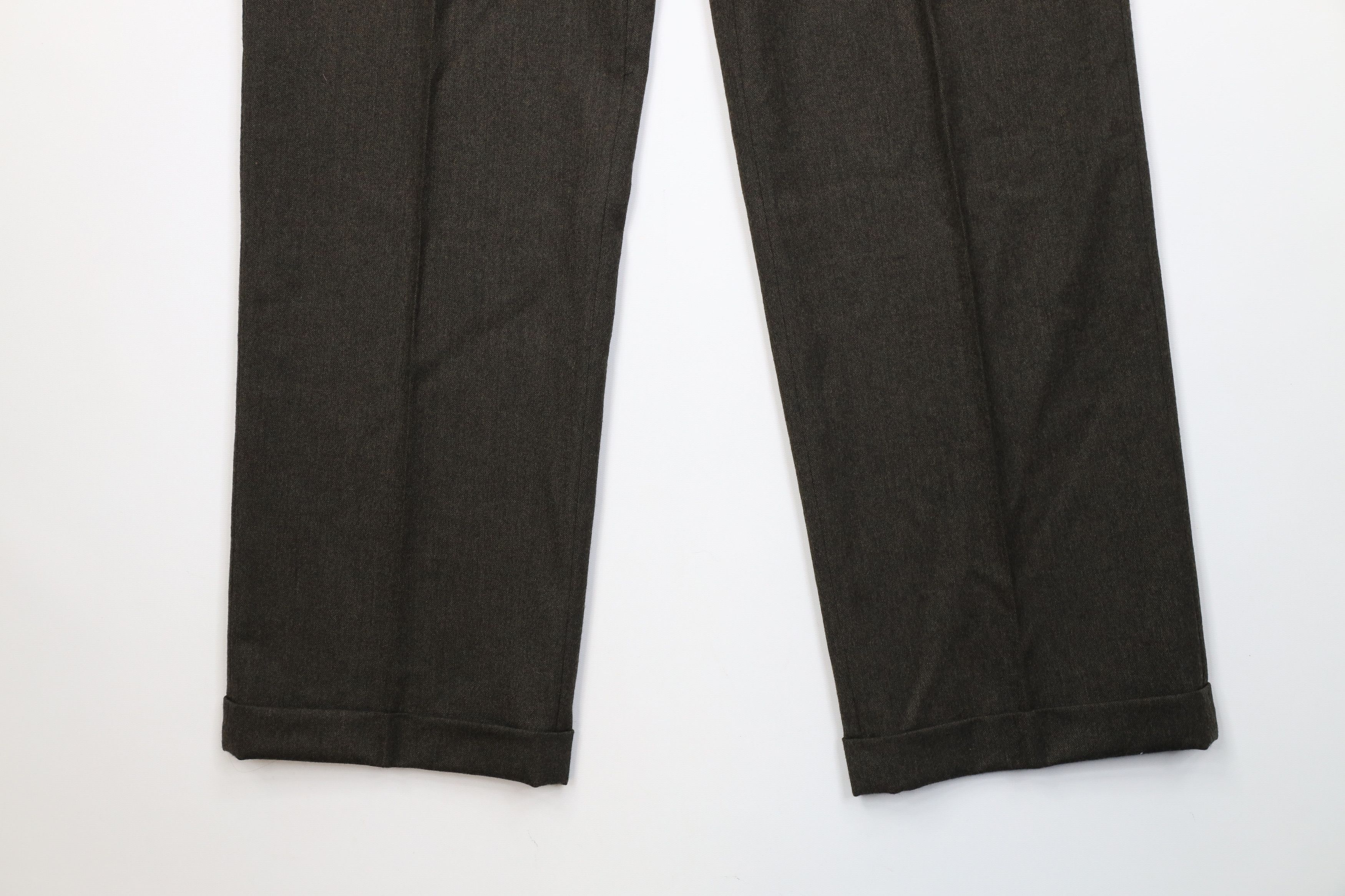 Vintage Vintage 90s Streetwear Wide Leg Chino Pants Green USA Size US 32 / EU 48 - 4 Thumbnail