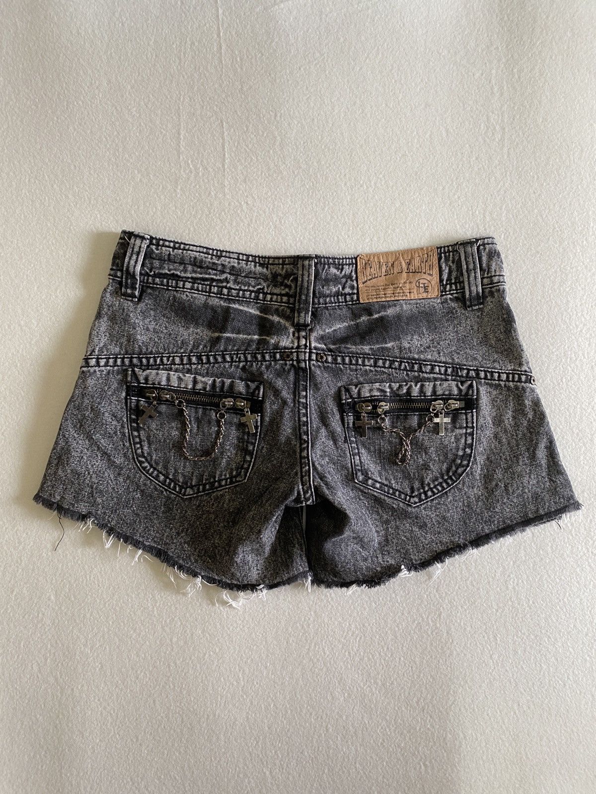 y2k vintage sexy heaven and earth gothic gyaru mini skirt