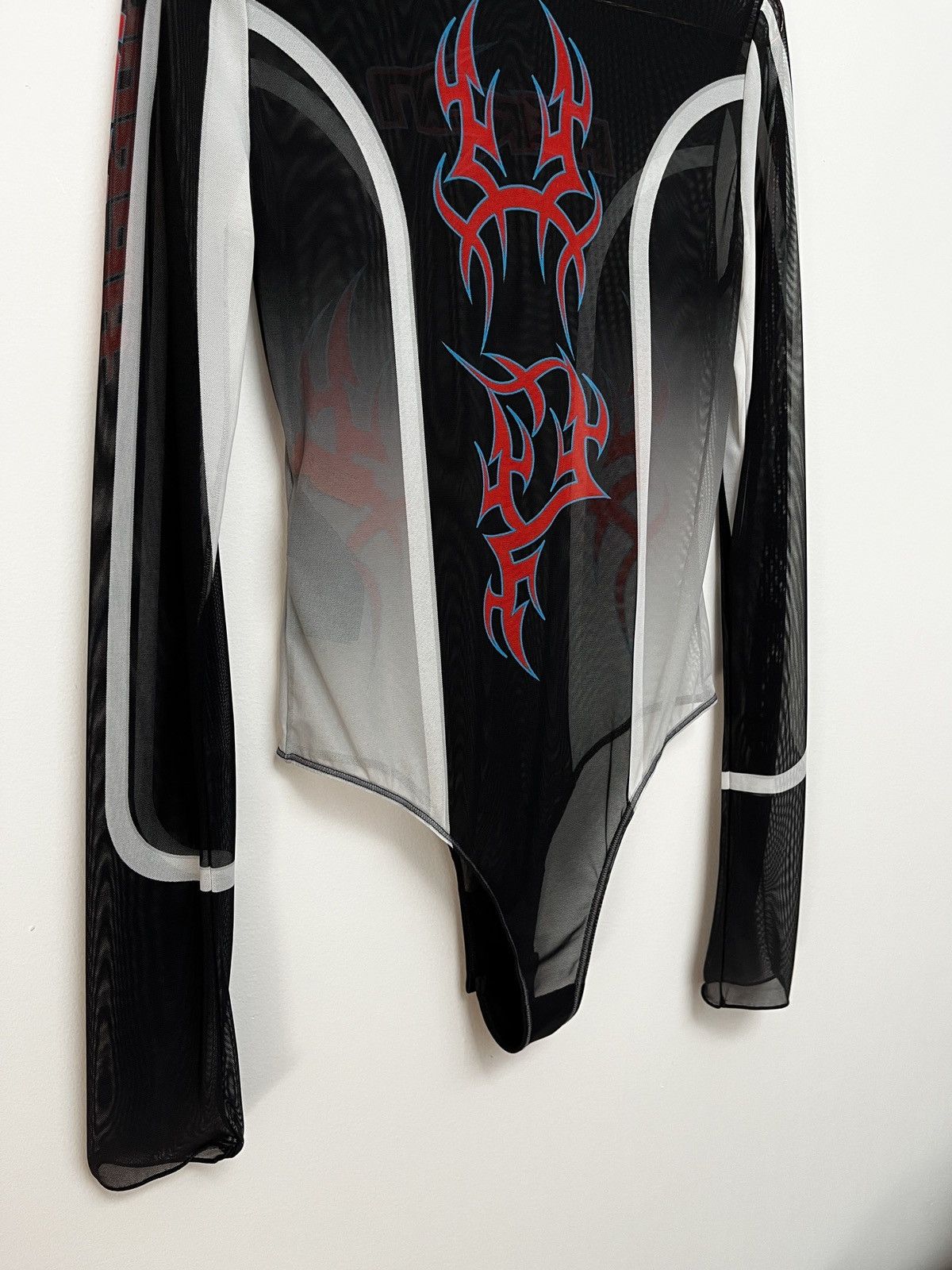 Heron Preston Heron Preston Gothic Mesh Bodysuit (unisex) Size US M / EU 48-50 / 2 - 13 Thumbnail