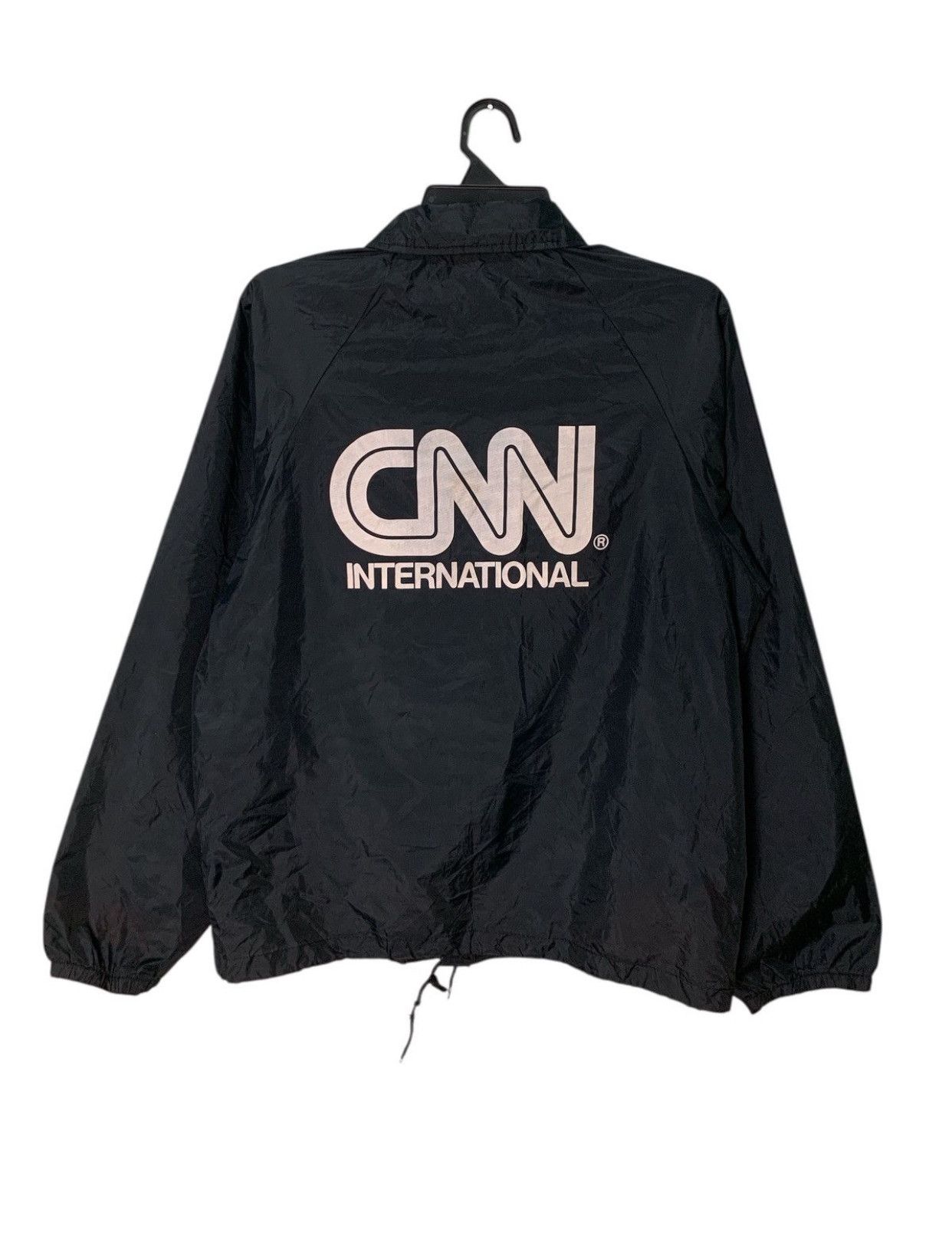 Other Rare Design Vintage CNN International Button Up Windbreaker Size US M / EU 48-50 / 2 - 1 Thumbnail