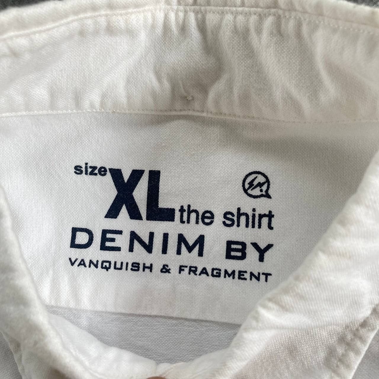 Fragment Design × Vanquish Spellout Button Shirt Size US XL / EU 56 / 4 - 10 Thumbnail