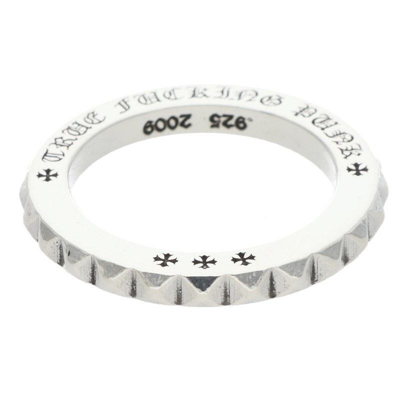 Chrome Hearts Chrome Hearts TFP PNK Big Punk Silver Ring Size ONE SIZE - 4 Thumbnail