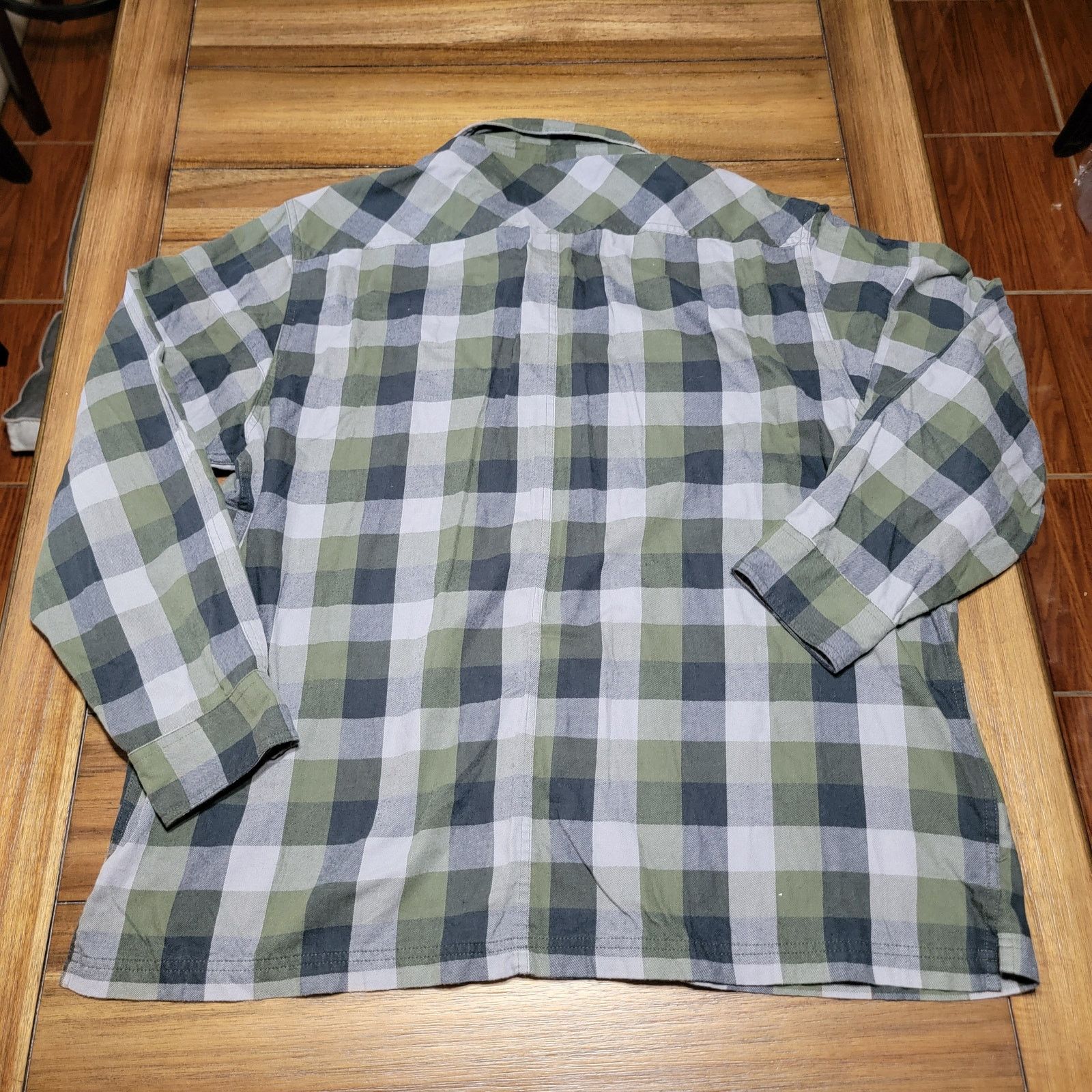 Wrangler ATG X Wrangler LS Plaid Shirt w/ Chest Pocket - Size XXL Size US XXL / EU 58 / 5 - 3 Thumbnail