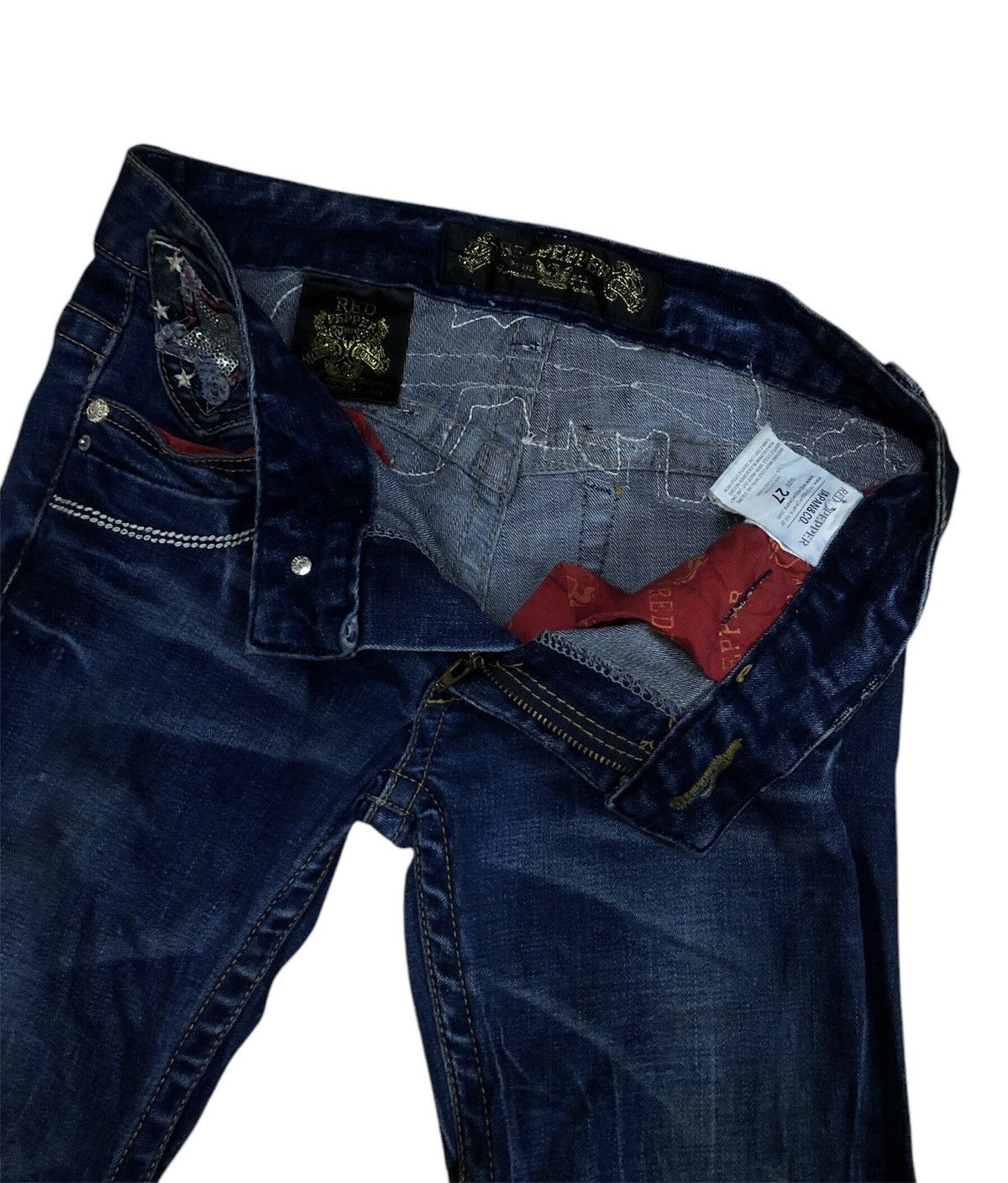 Designer × Japanese Brand × Vintage Vintage Denim Red Pepper Japan & Co 1201986 Style By L.B.D Size US 30 / EU 46 - 10 Thumbnail