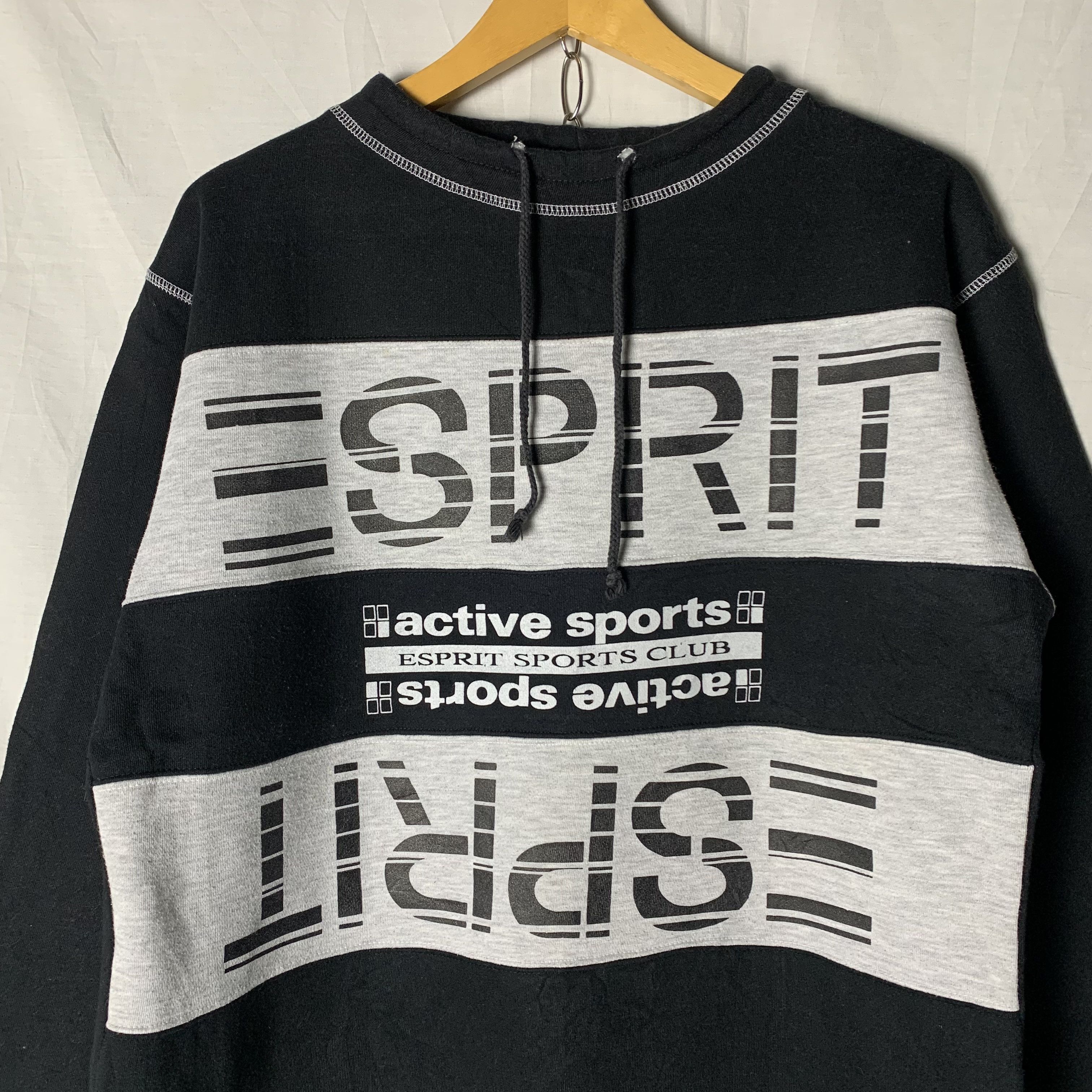 Esprit Vintage 90s Esprit Active Sports Sweatshirt Size US M / EU 48-50 / 2 - 2 Thumbnail
