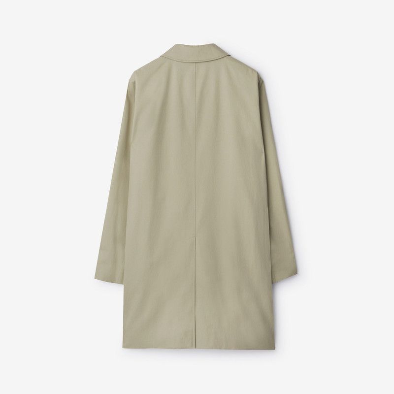 Burberry o1w1db10326 Long Gabardine Car Coat in Light Green Size US M / EU 48-50 / 2 - 6 Thumbnail