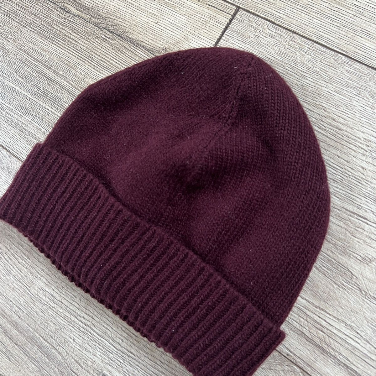 Moncler Moncler Wool Beanie Hat Burgundy Size ONE SIZE - 5 Thumbnail