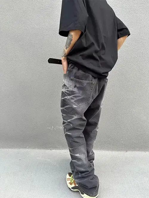 Designer × Vintage tie dye faded baggy skate hiphop pants Size US 31 - 1 Thumbnail
