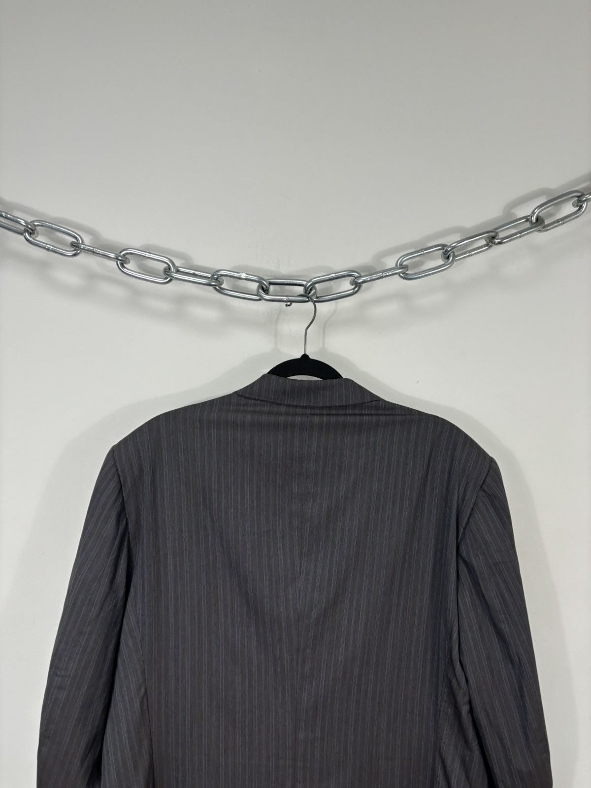 Kiton Kiton Napoli Men’s Pinstripe Light Brown 14 Micron Wool Suit Size 46R - 16 Thumbnail