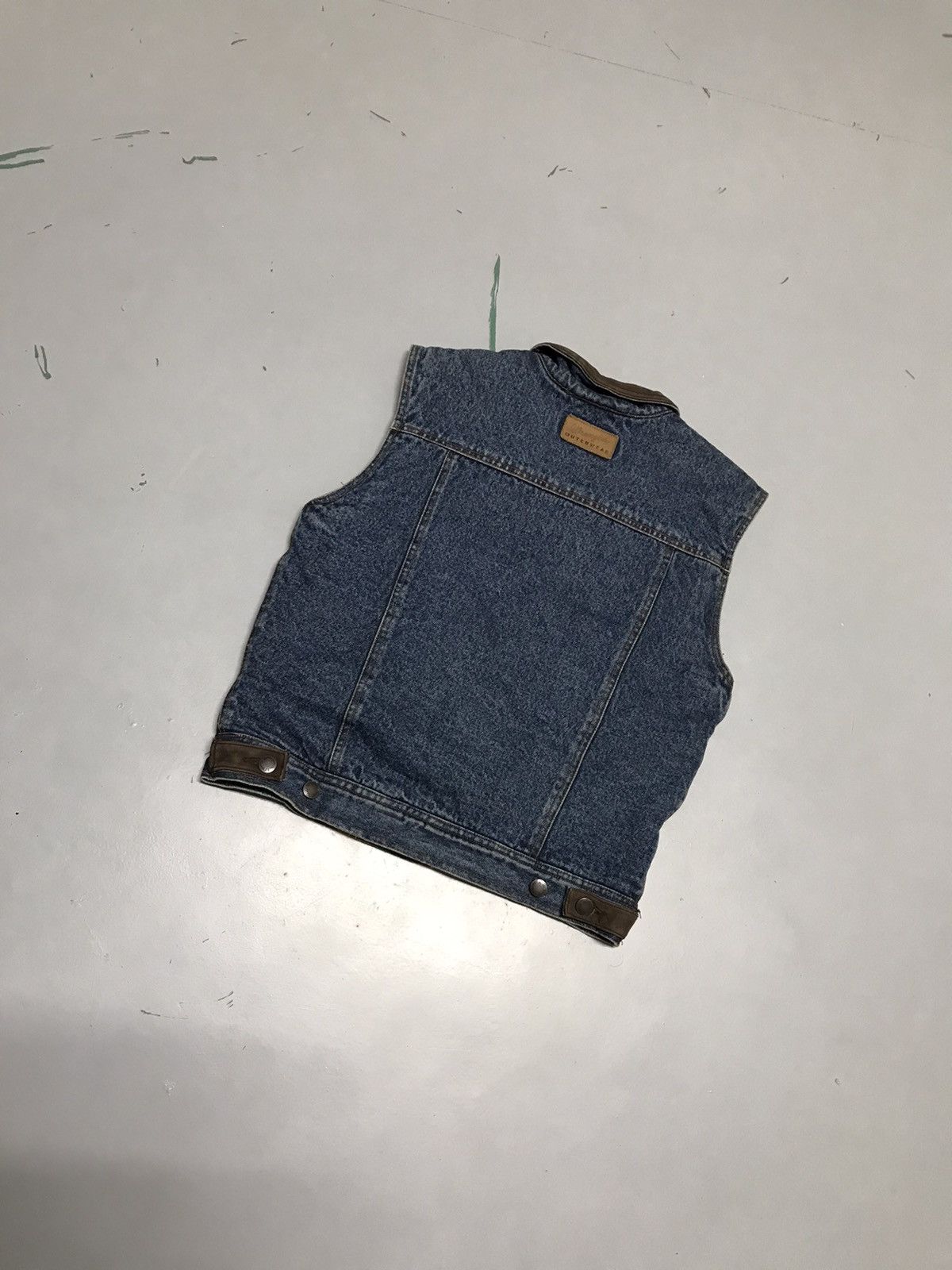 Wrangler Vintage wrangler sherpa line denim vest Size US XXS / EU 40 - 8 Thumbnail