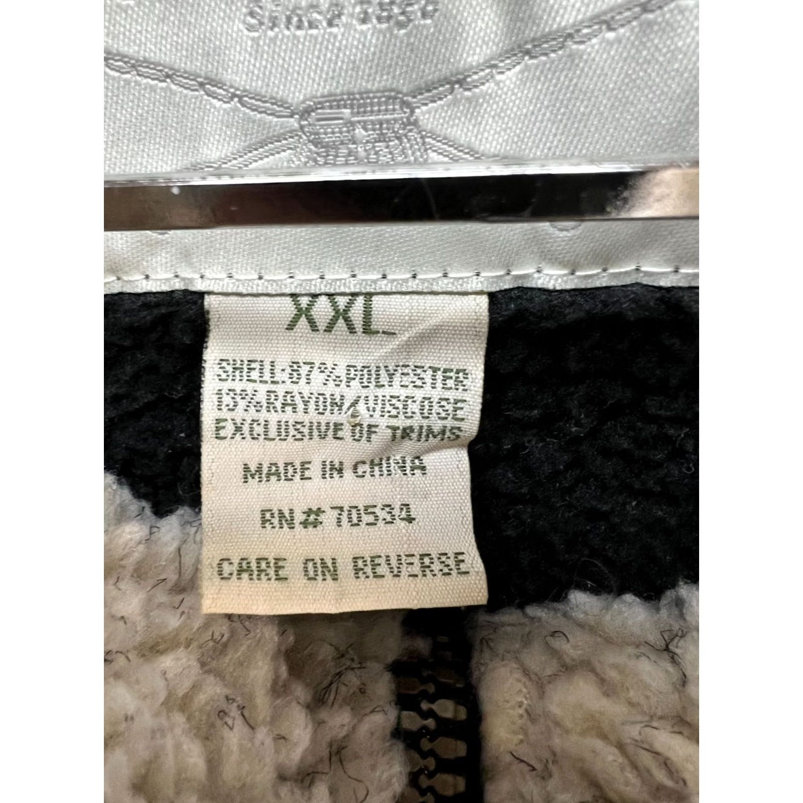 Orvis Orvis Jacket Mens 2XL Fleece Full Zip Gray Brown Outdoor Winter Fall Spring Casual Regular Fit Size US XXL / EU 58 / 5 - 7 Thumbnail