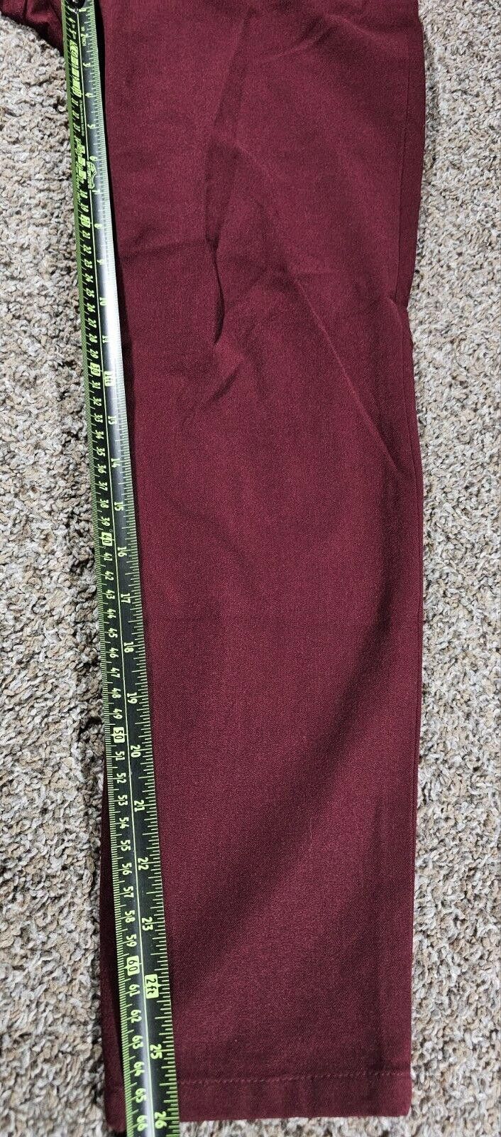 Banana Republic Banana Republic Red Size 12 Side Zip Pants Size 34" / US 12 / IT 48 - 4 Thumbnail