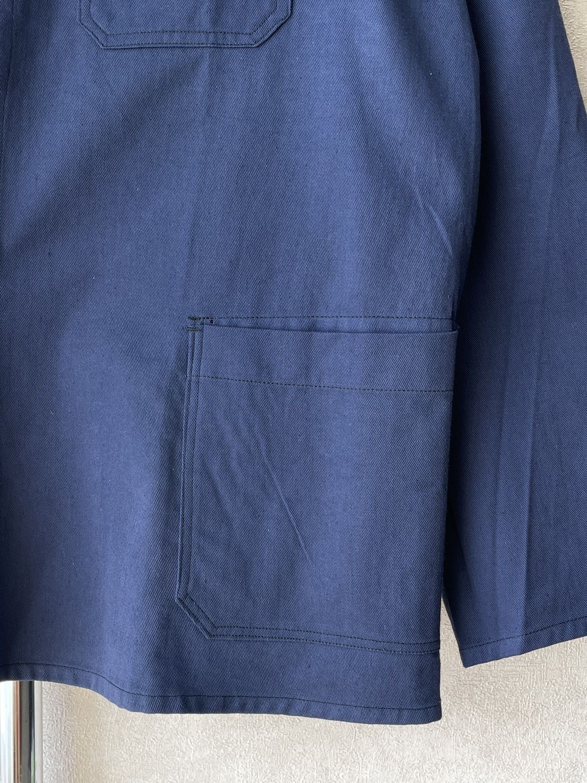 Le Laboureur Vintage 70s French Sanfor Chore Work Jacket Button Up Size US L / EU 52-54 / 3 - 5 Thumbnail