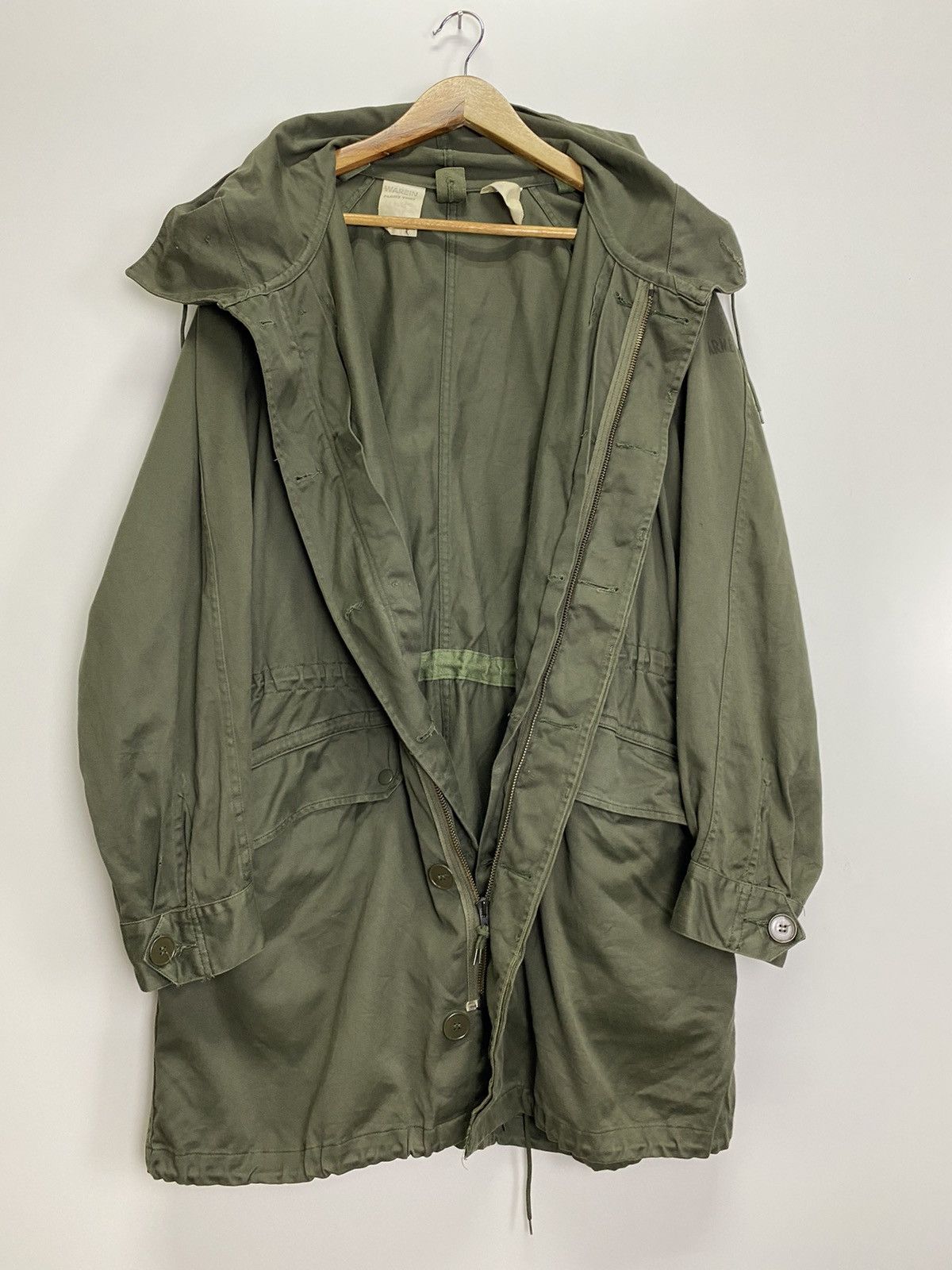 Vintage Vintage 90s Military Warein Parka Size US XL / EU 56 / 4 - 12 Thumbnail