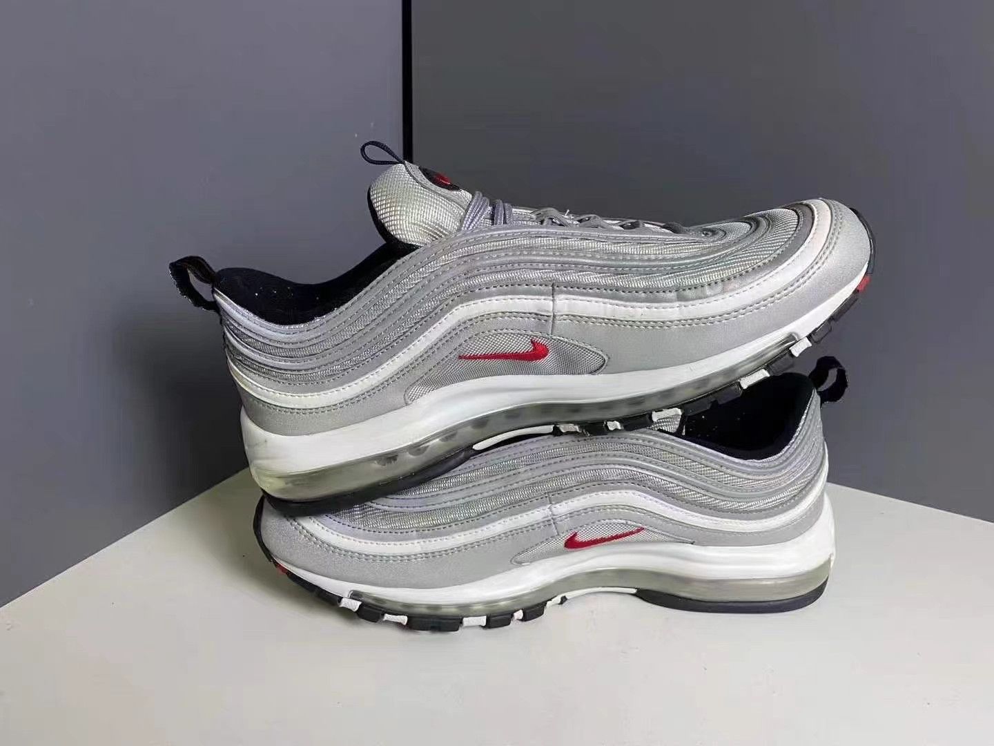 Nike Nike Air Max 97 Silver Bullet K15 Size US 13 / EU 46 - 4 Thumbnail
