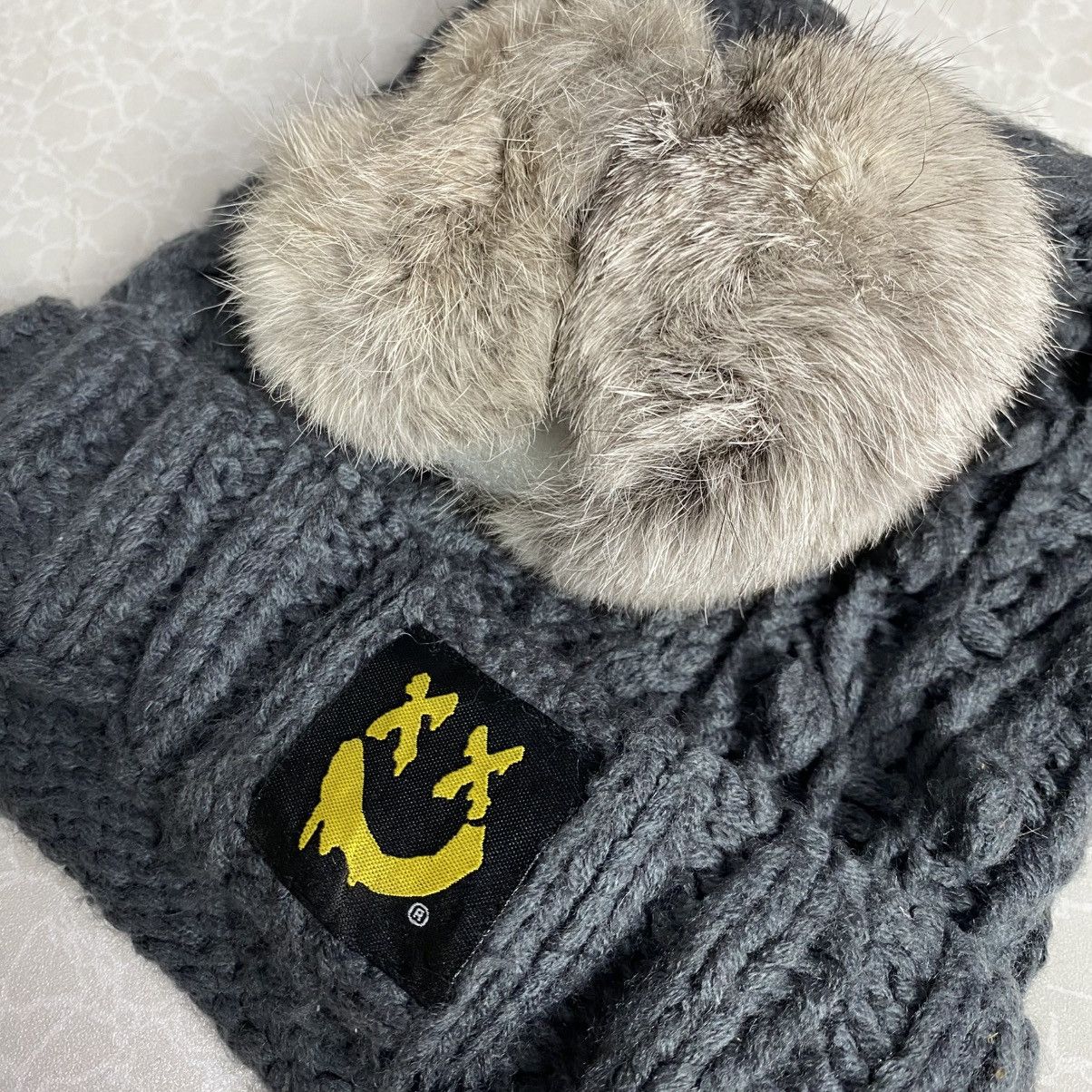 Japanese Brand × Vintage 2000s y2k world wide love pom beanie hats Size ONE SIZE - 6 Thumbnail