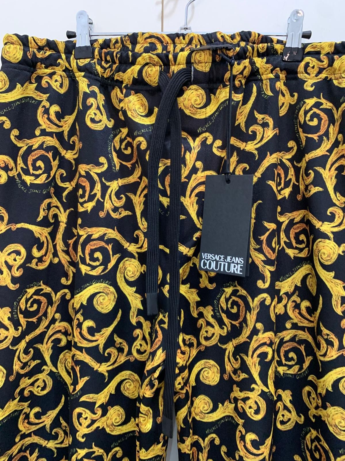 Versace Jeans Couture Versace Jeans Culture Sketch Print Tricetate Pants, XXL, Size US 38 / EU 54 - 3 Thumbnail