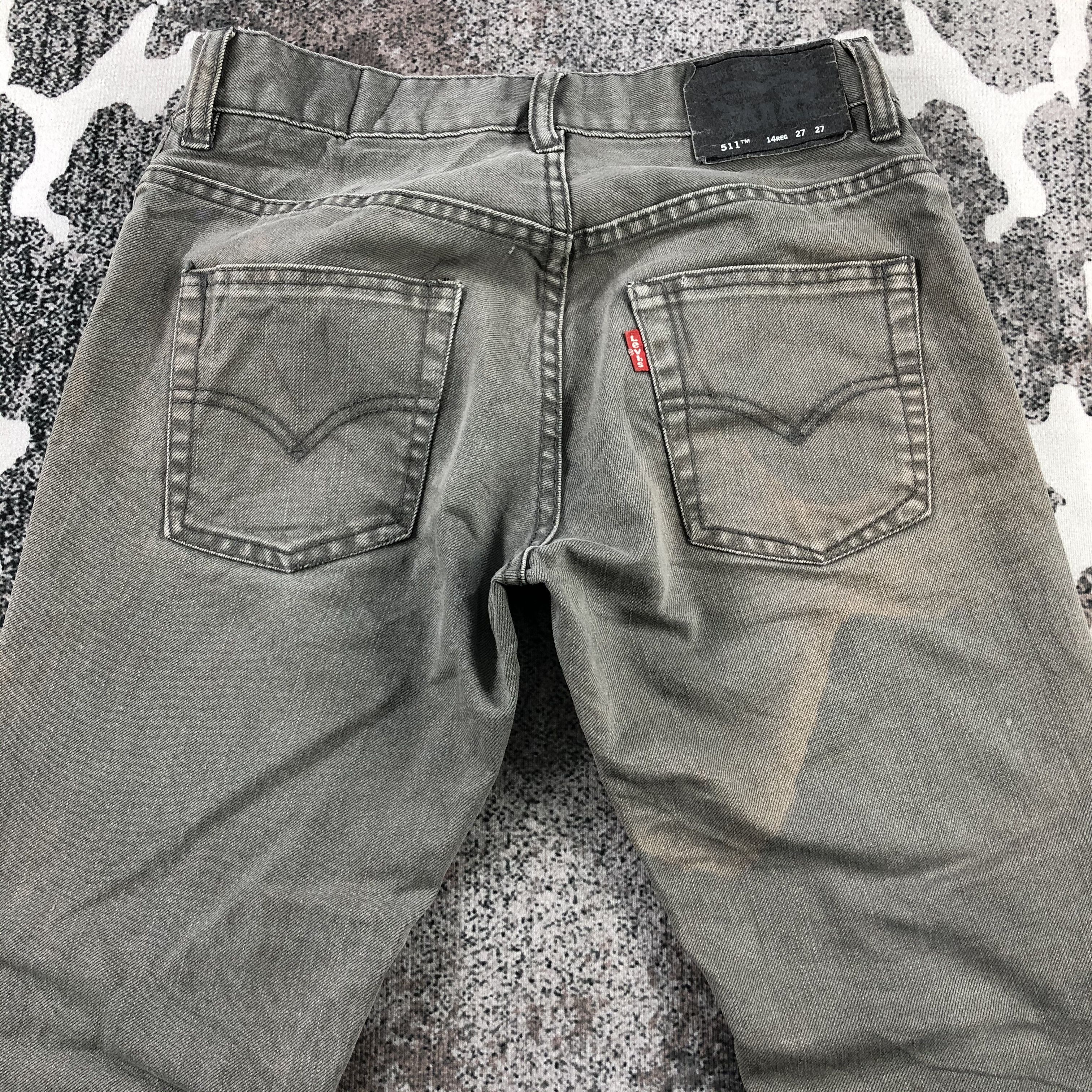 Levi's Levi's 511 Jeans Faded Black Denim KJ1052 Size US 27 - 4 Thumbnail