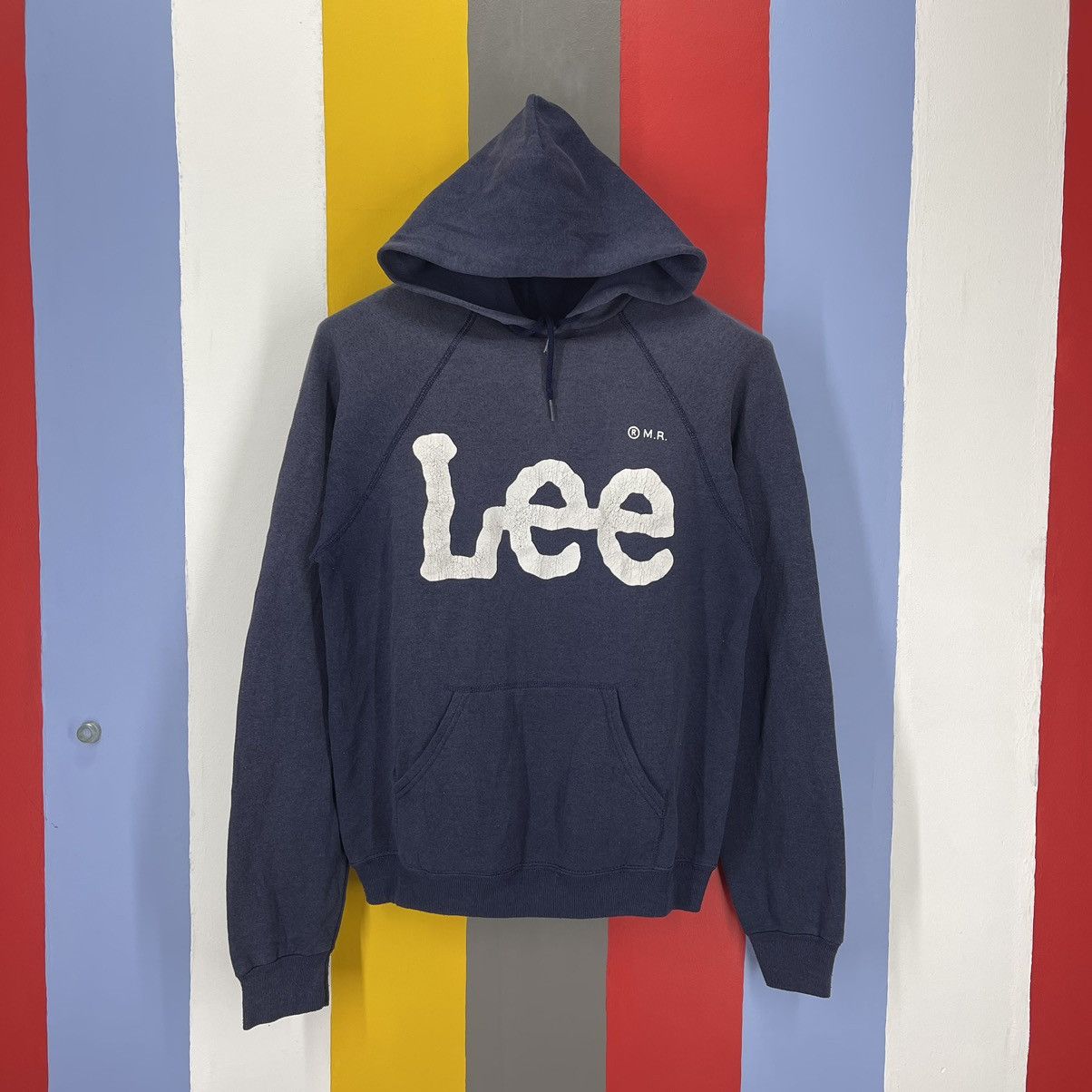 Lee 90s Vintage LEE Faded Hoodie Pullover #1356/AU Size US S / EU 44-46 / 1 - 1 Thumbnail
