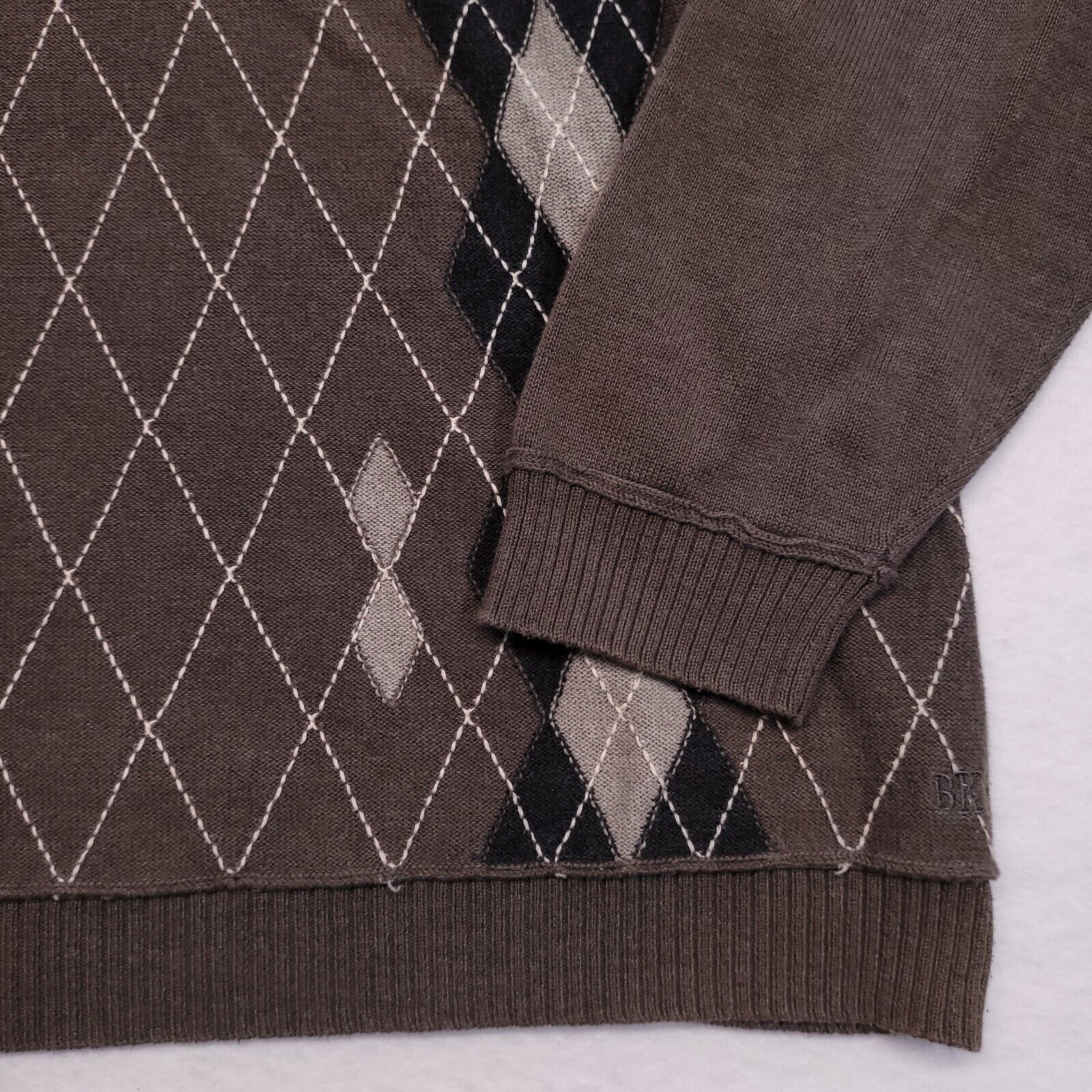 BKE BKE Long Sleeve Casual Pullover Sweater Mens Size 2XL Brown Size US XXL / EU 58 / 5 - 5 Thumbnail