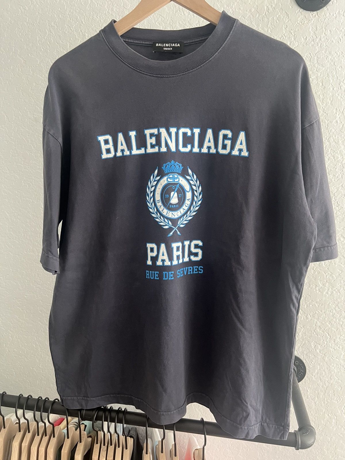 Balenciaga Crest T Shirt | Grailed