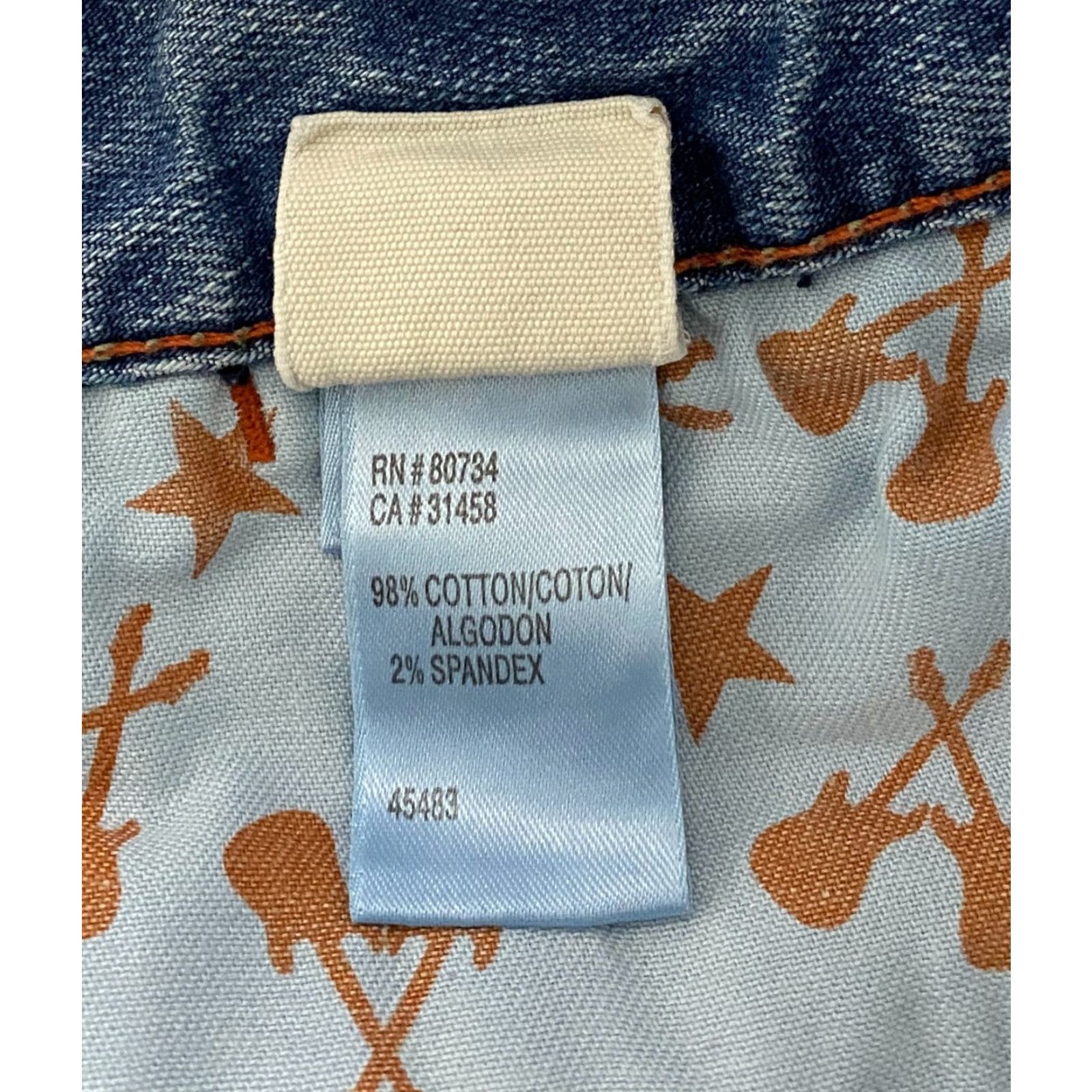 Denime BCBGirls Jeans Denim Straight Womens Size 27 Blue Low Rise Whiskers 5-Pocket Design Size 27" / US 4 / IT 40 - 7 Thumbnail