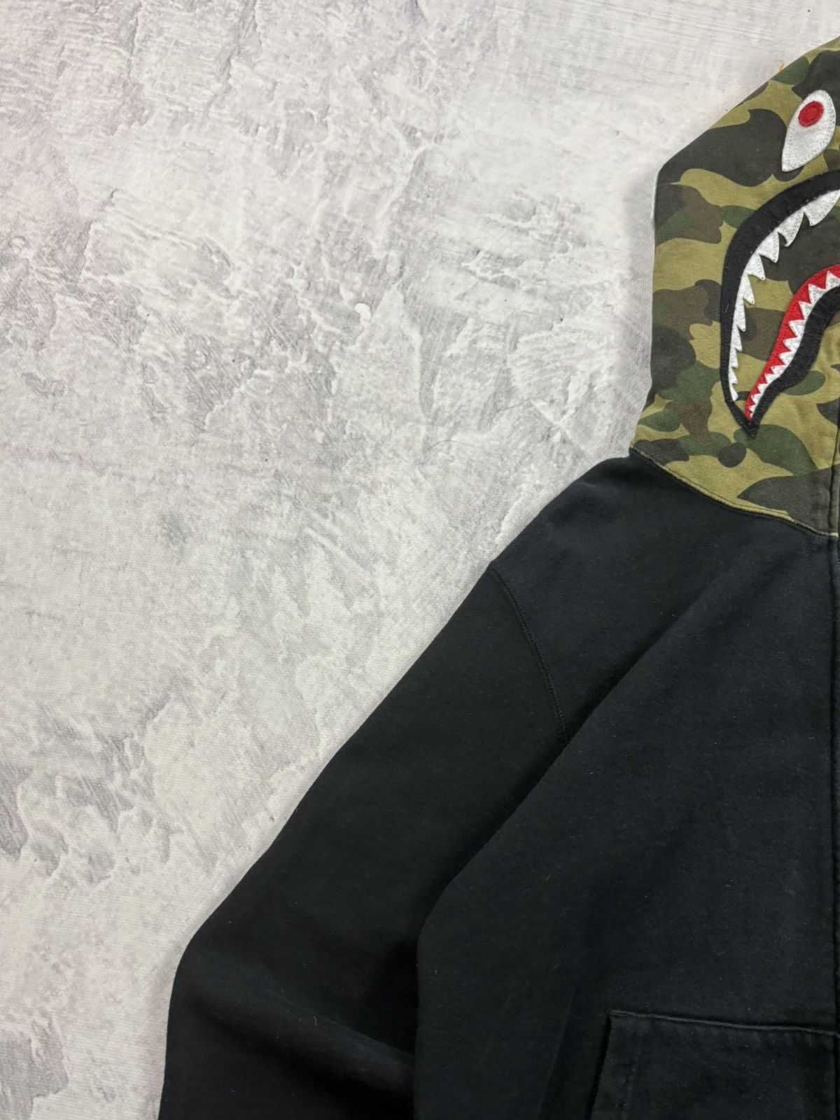 Bape BAPE SHARK ZIP HOODIE STREETWEAR DRIP DRILL Size US XL / EU 56 / 4 - 3 Thumbnail