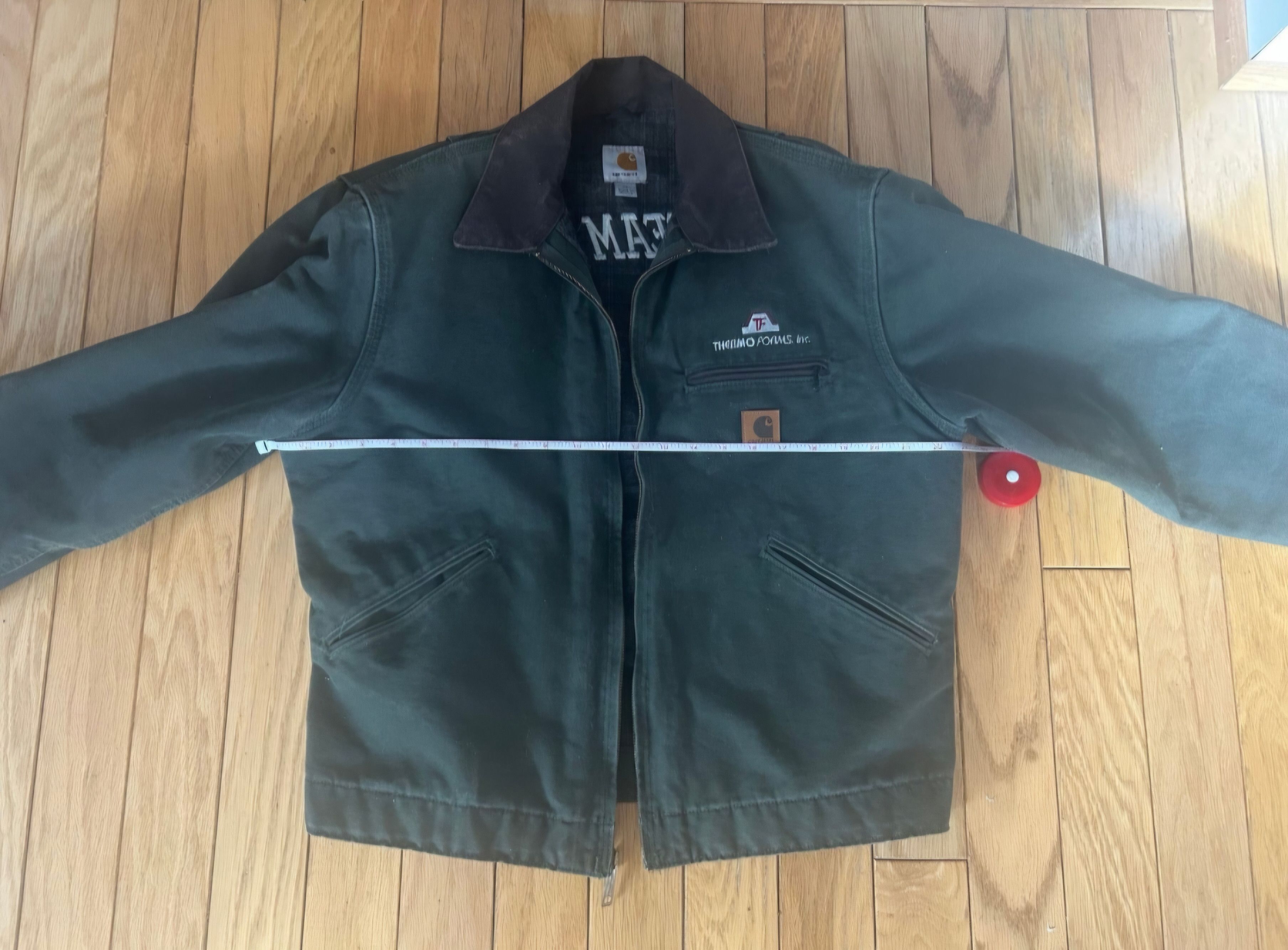 Carhartt Vintage Carhartt detroit J97 Moss Size Medium Size US M / EU 48-50 / 2 - 2 Thumbnail