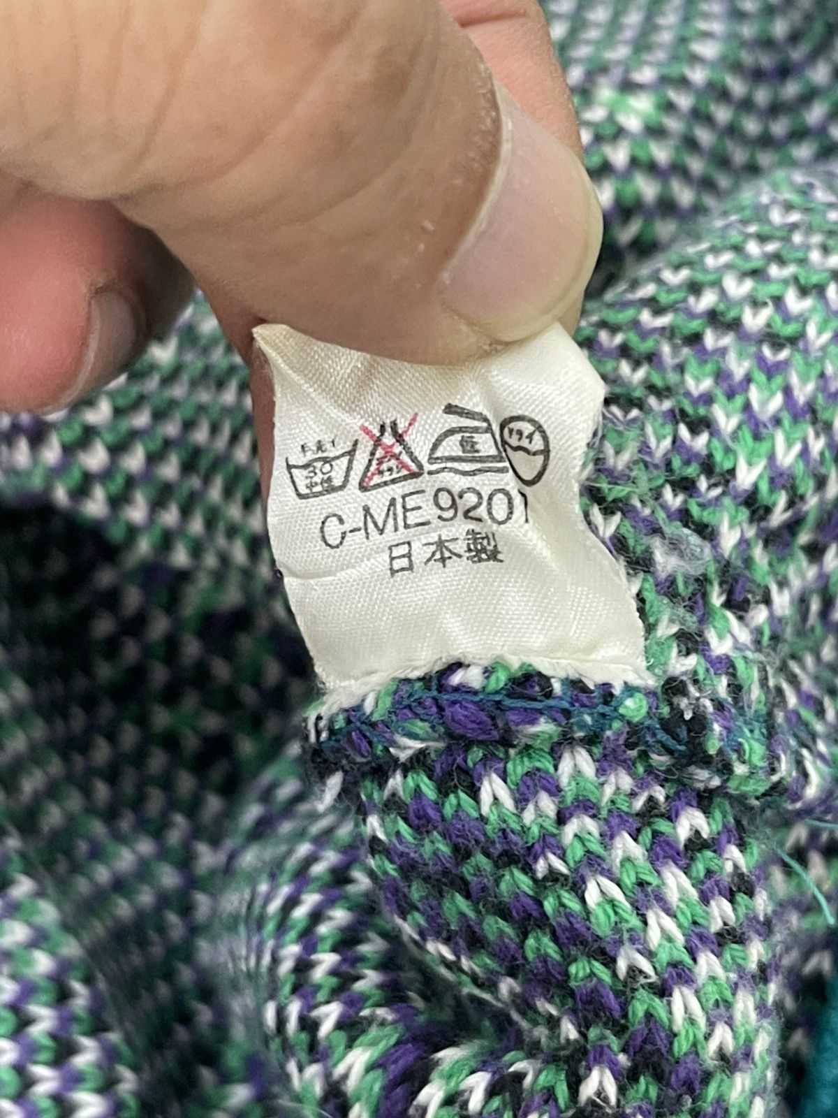 Japanese Brand I Studio 291 Coogi Knitwear Style 6🟩0 Size US M / EU 48-50 / 2 - 17 Thumbnail